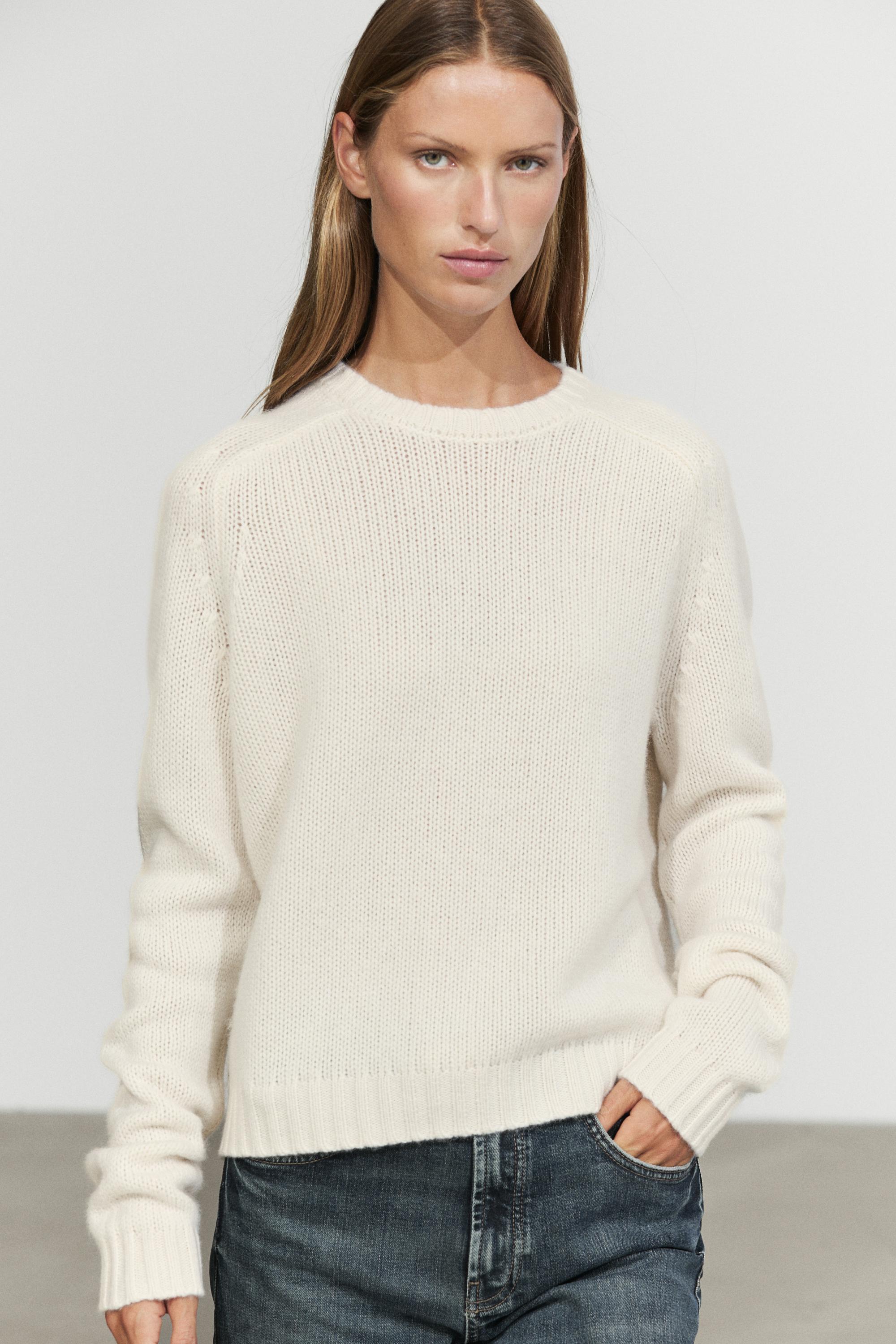 Pull en maille 100 % cachemire