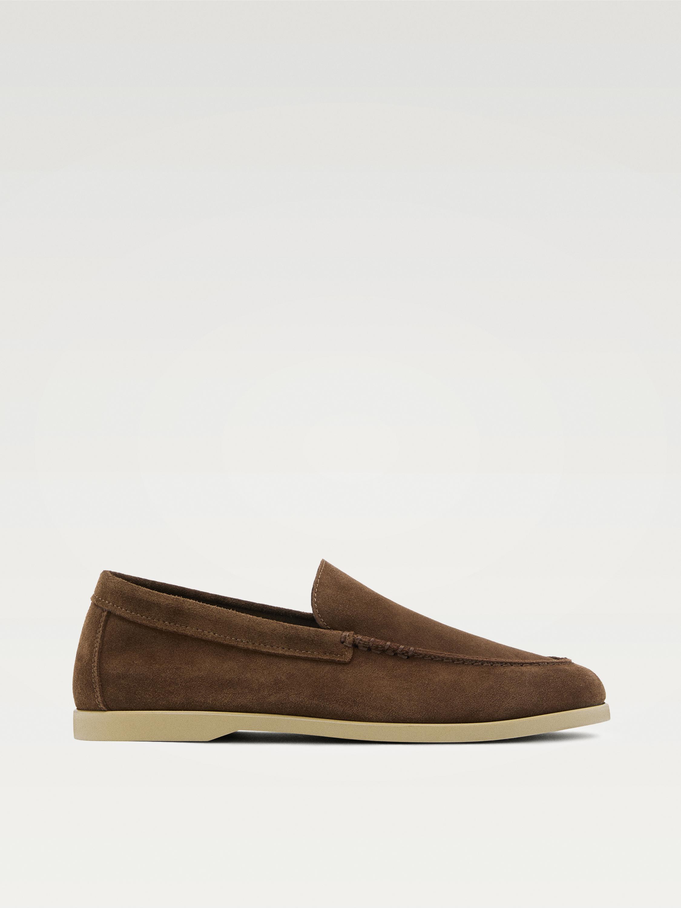 Soft split leather loafers — OCHRE