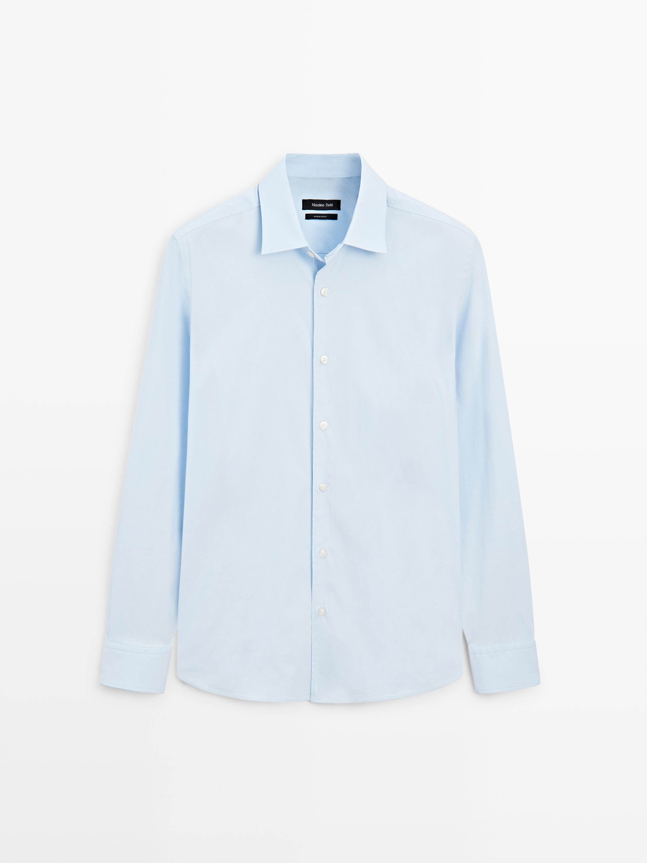 Slim fit stretch shirt