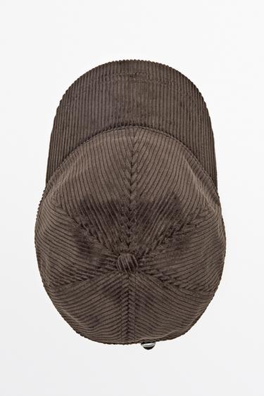 Corduroy cap — KHAKI 4