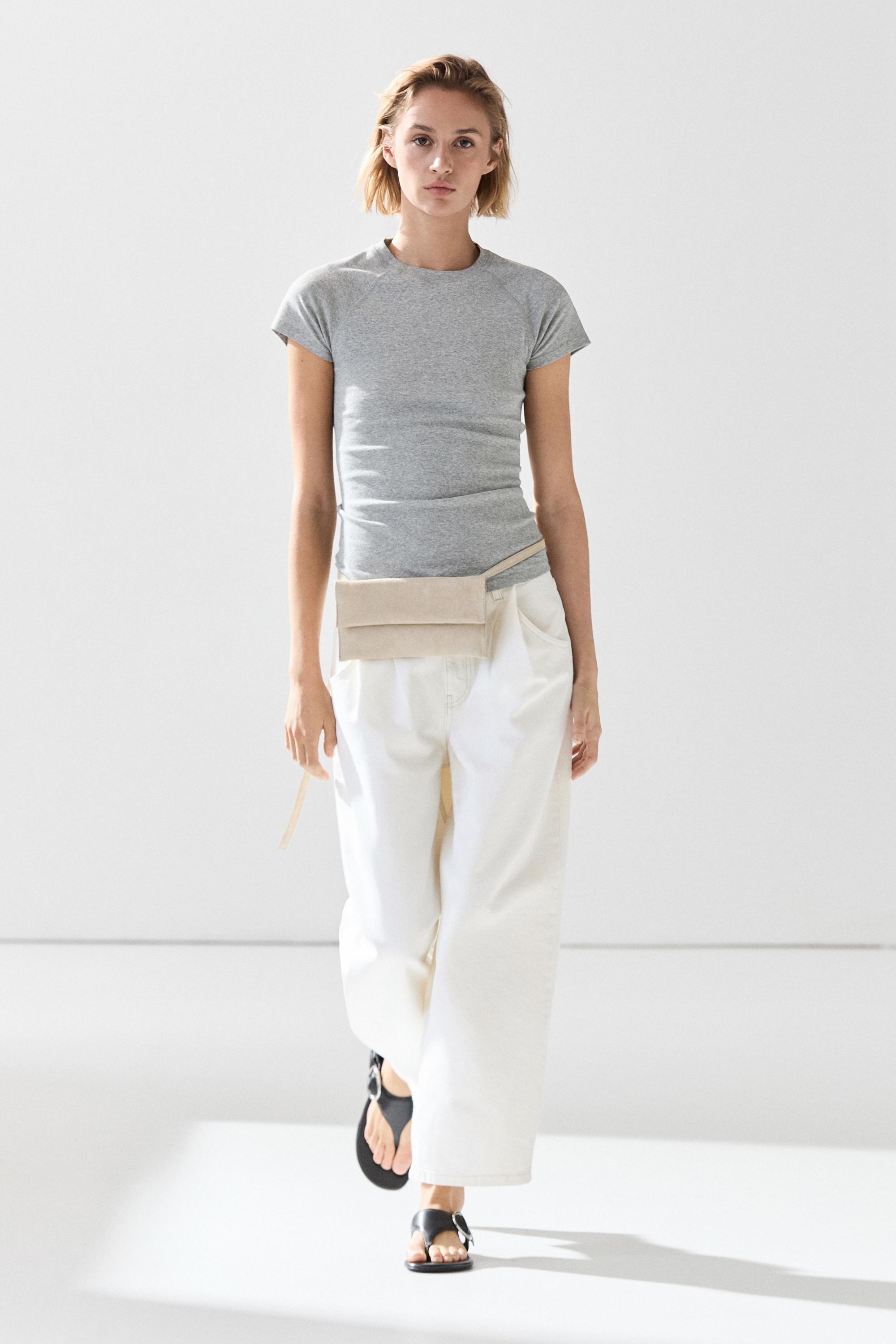Short sleeve interlock T-shirt — Medium Grey