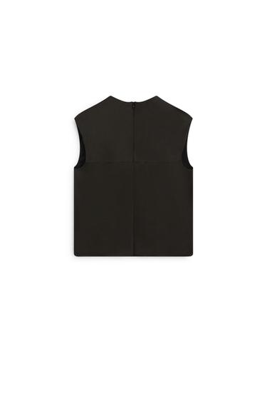 Flowing satin top - LIMITED EDITION — BOTTLE GREEN 7