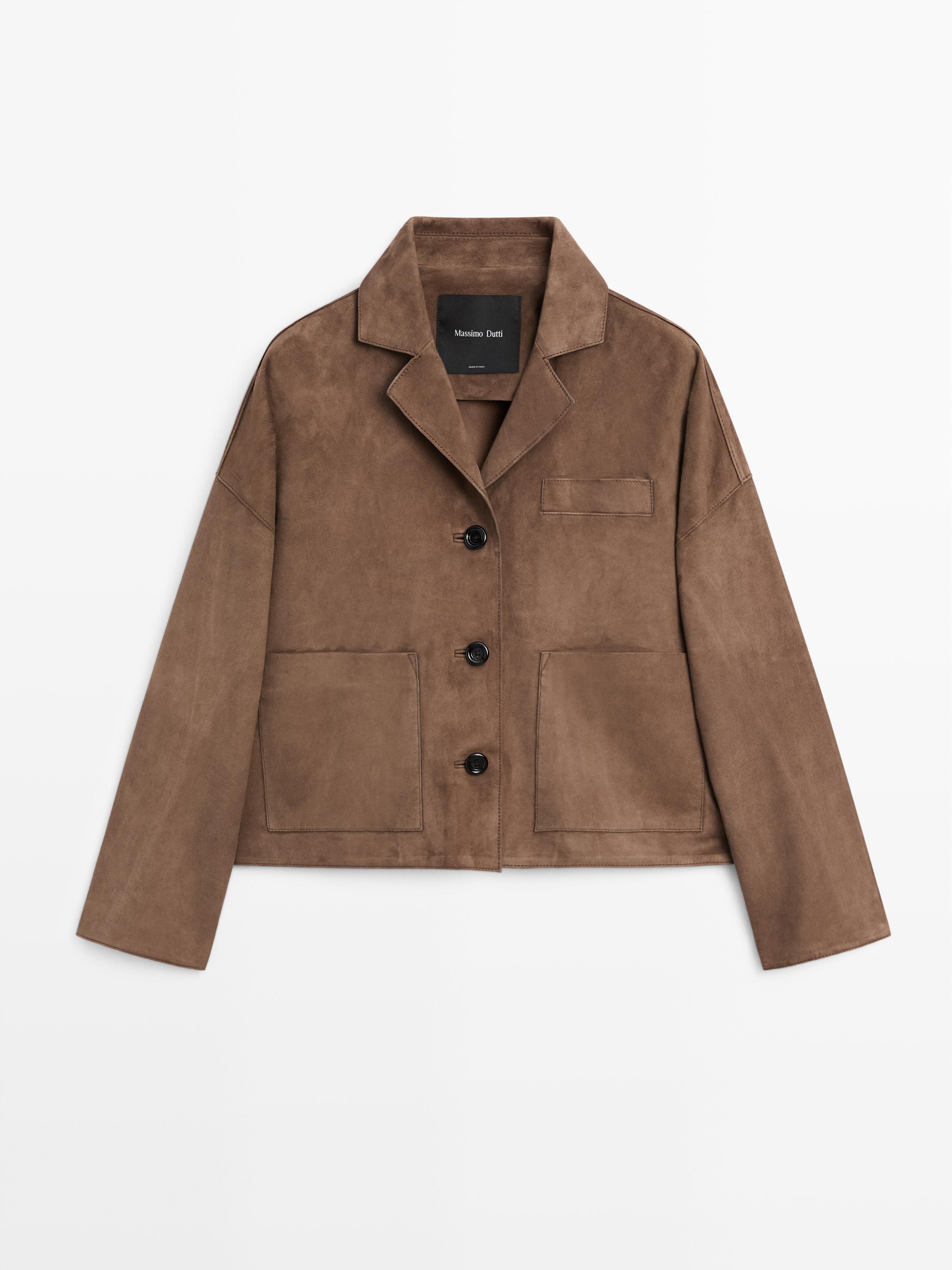 جاكيت انسيابي بمظهر شامواه