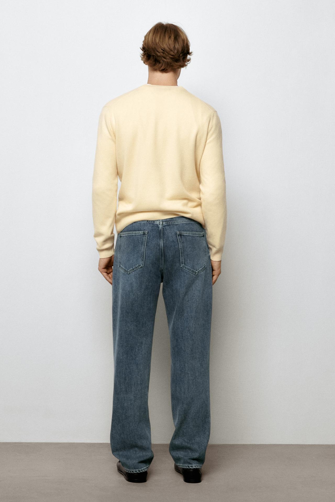 Straight-leg jeans — MEDIUM BLUE
