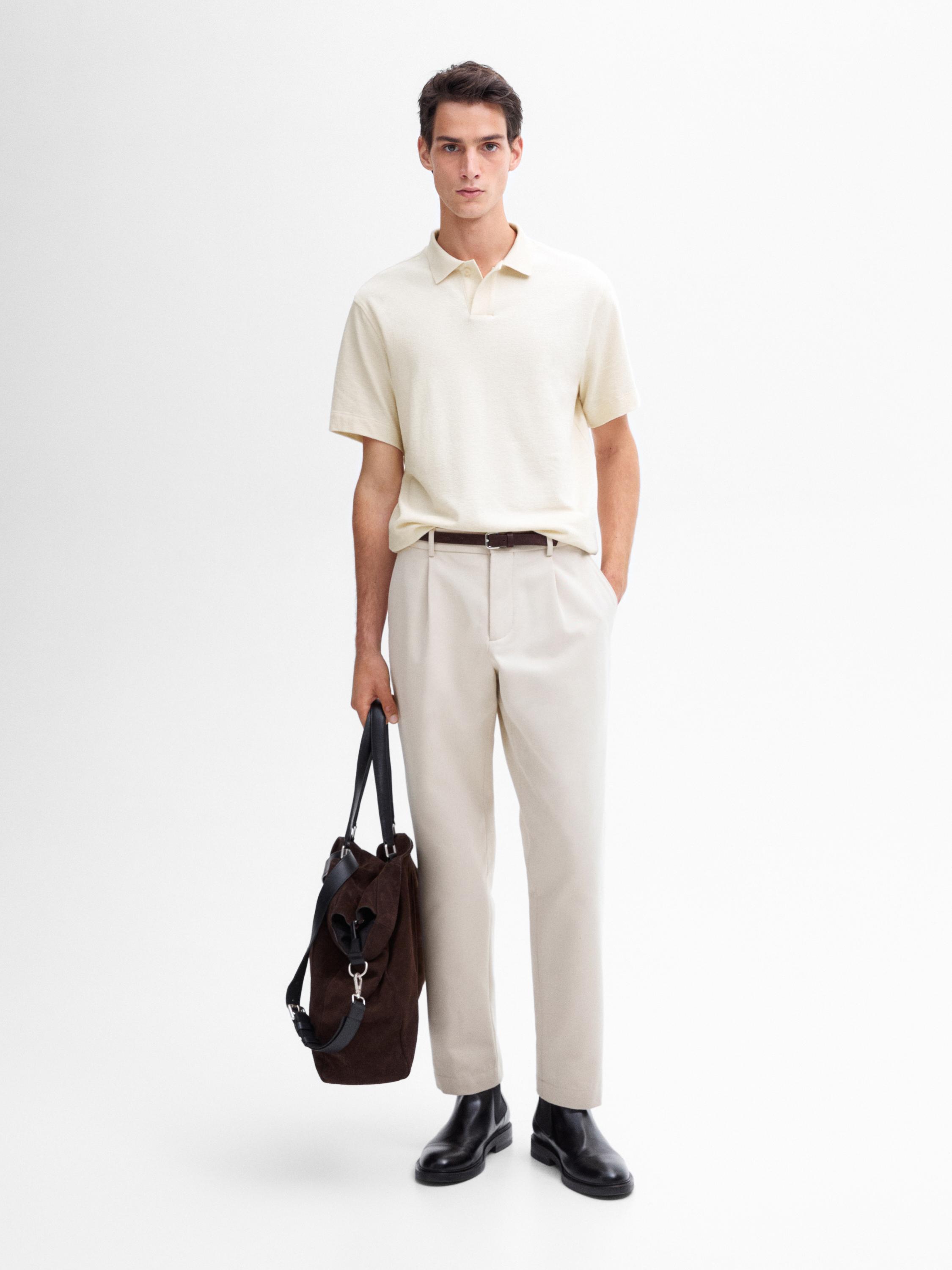 Polo manga corta 100% algodón