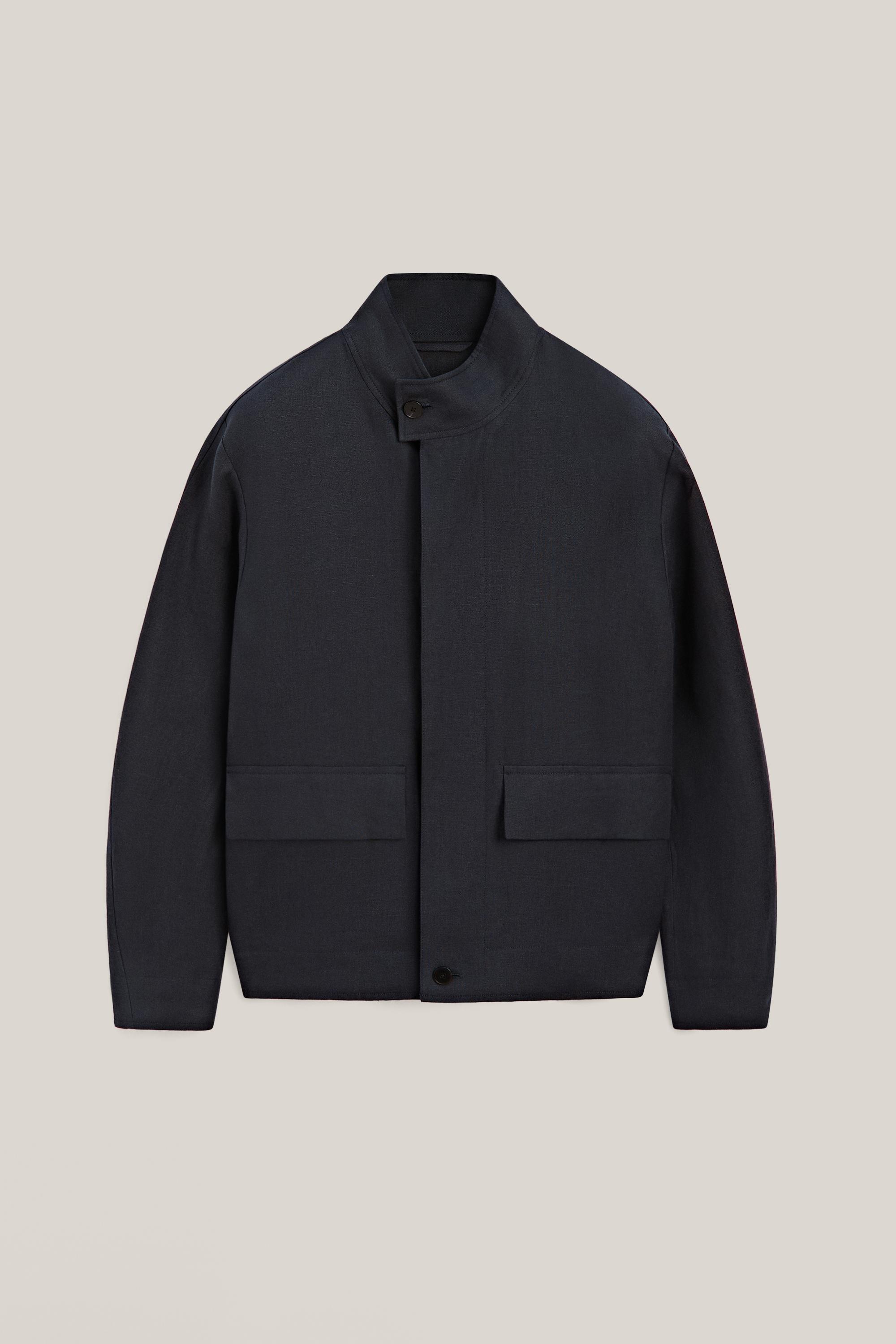 Total look linen overshirt - LIMITED EDITION — NAVY BLUE