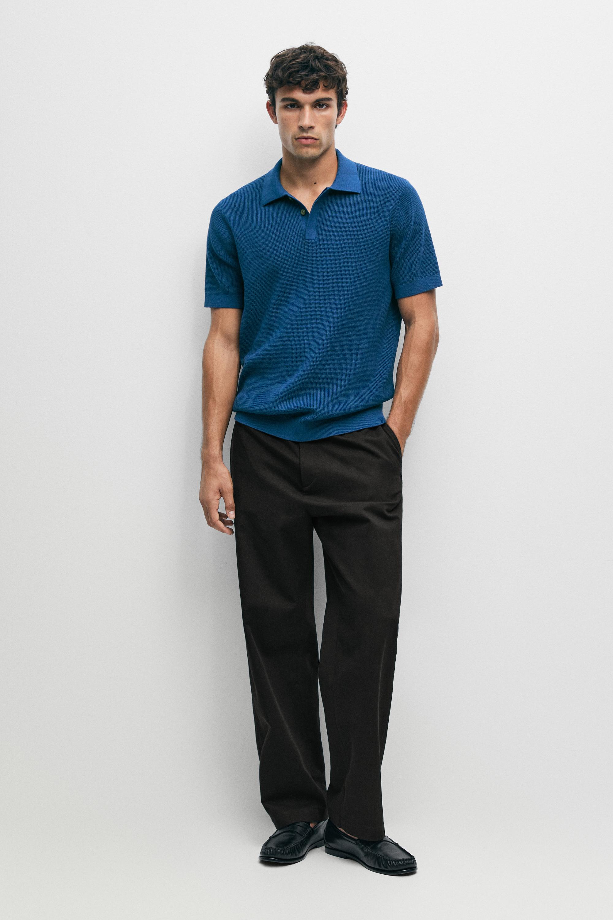 100% cotton short sleeve polo shirt
