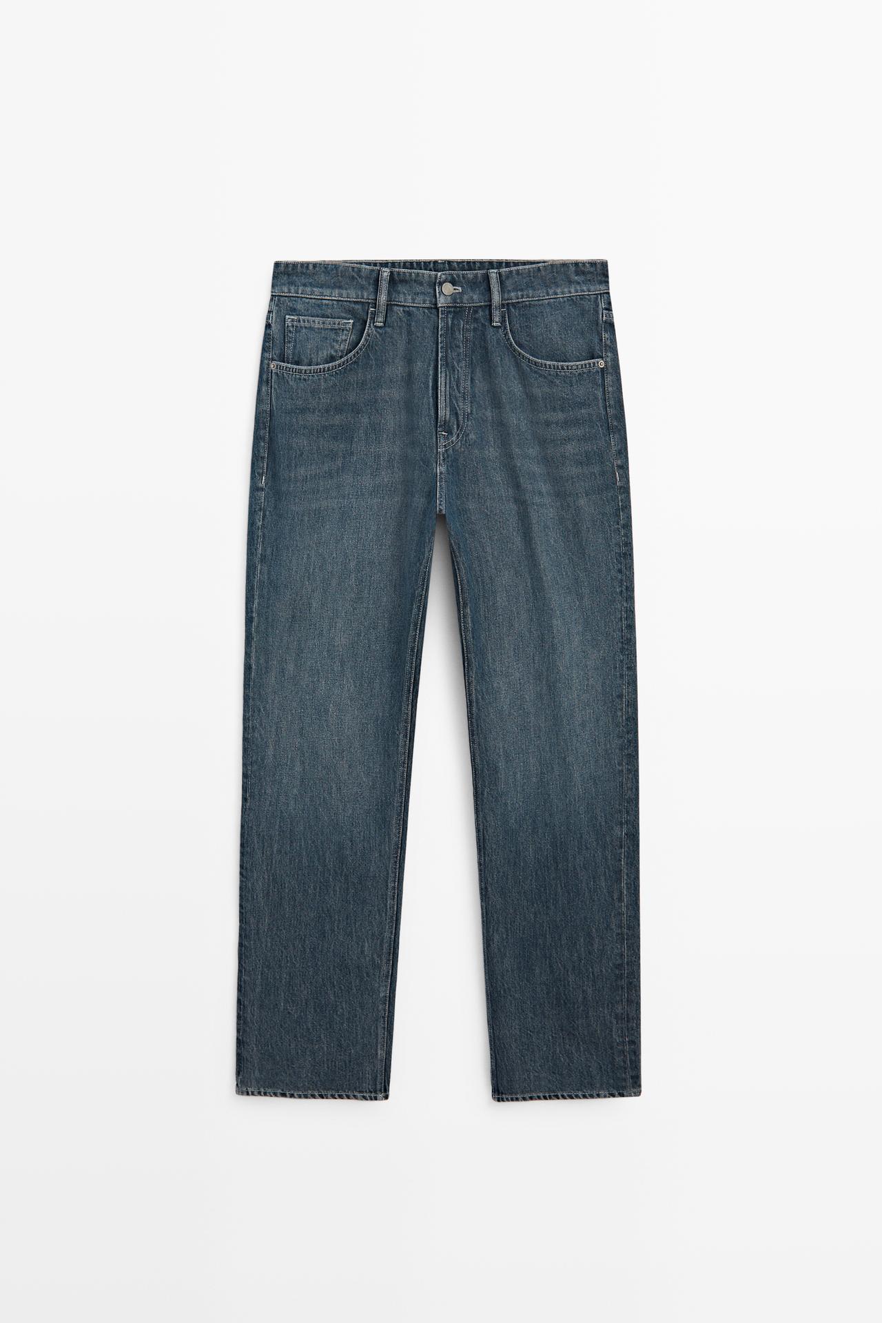 Tapered fit jeans — FADED BLUE