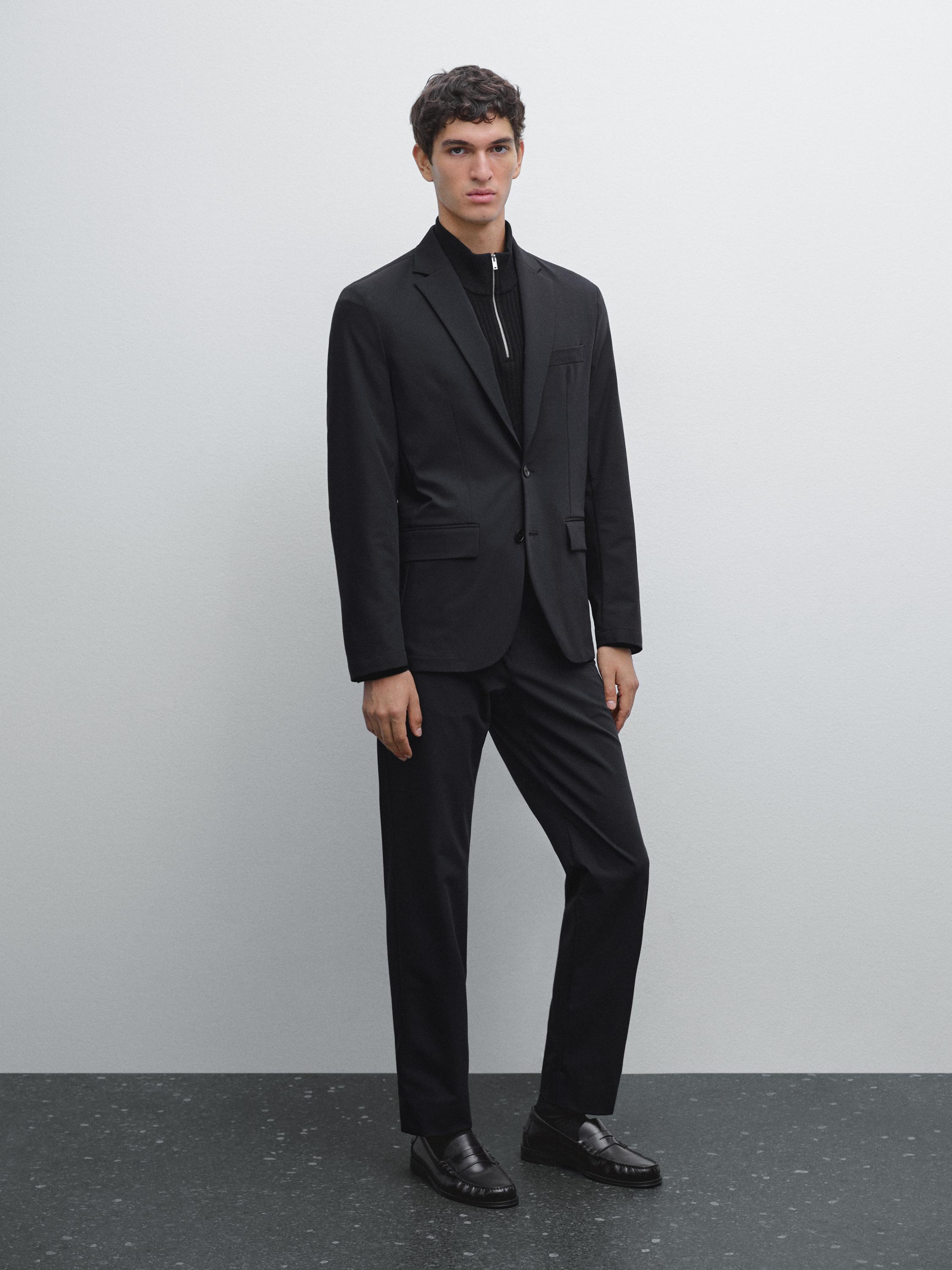 Blazer en tissu technique