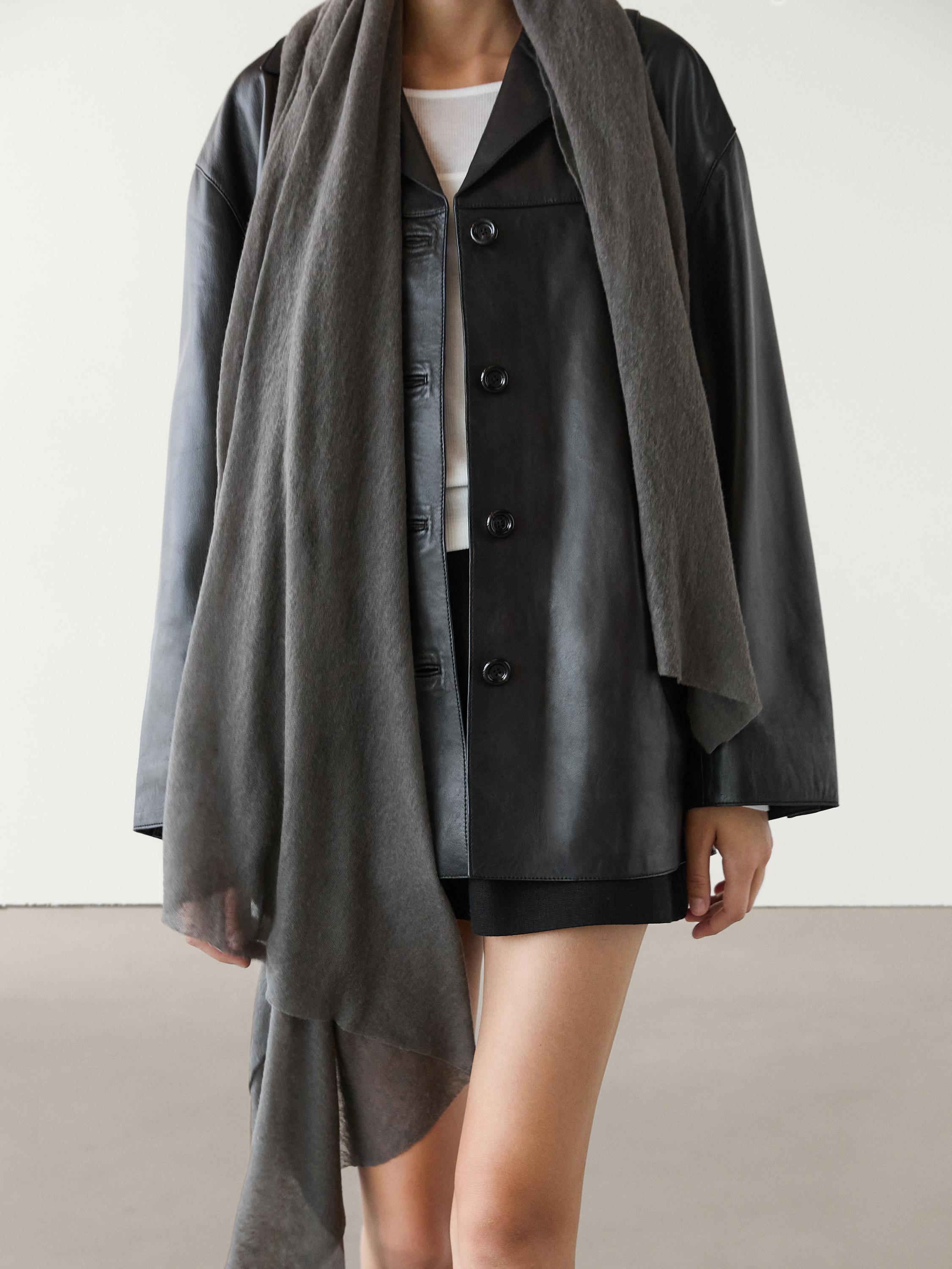 Foulard 100 % cachemire chiné