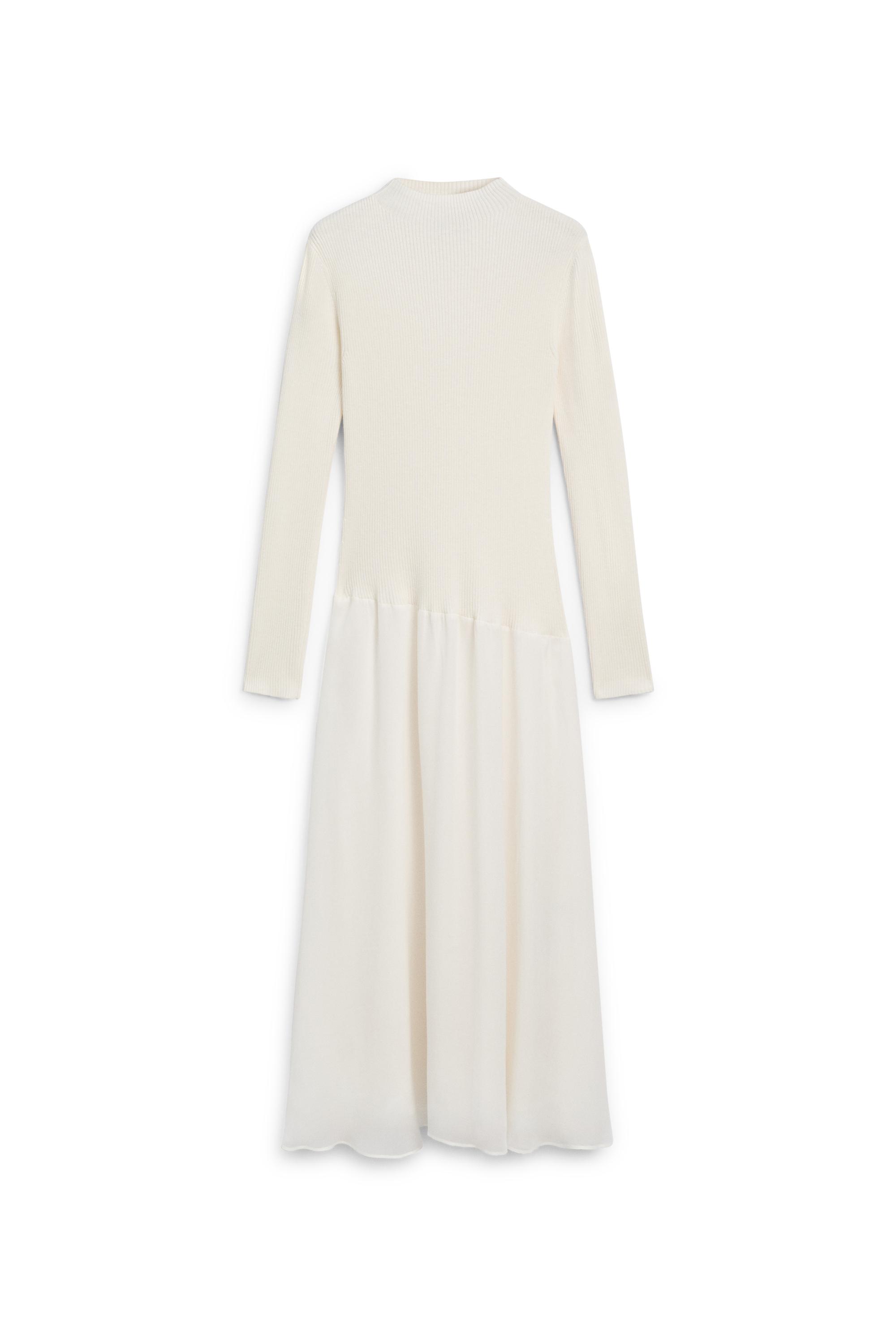 massimo dutti knit dress Massimo Dutti Massimo Dutti Knit dress with asymmetric sleeves