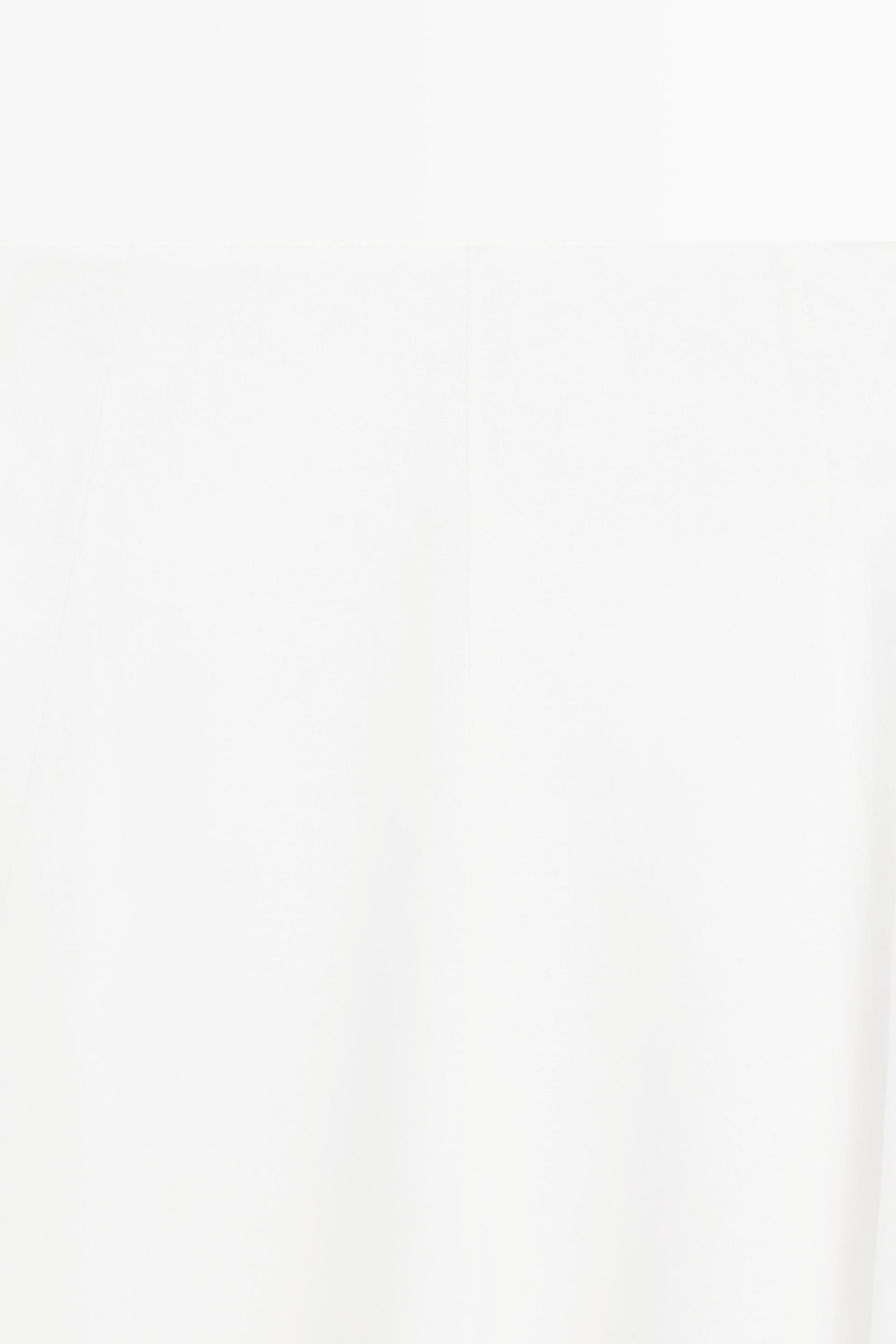 Flared midi skirt with embroidery — WHITE