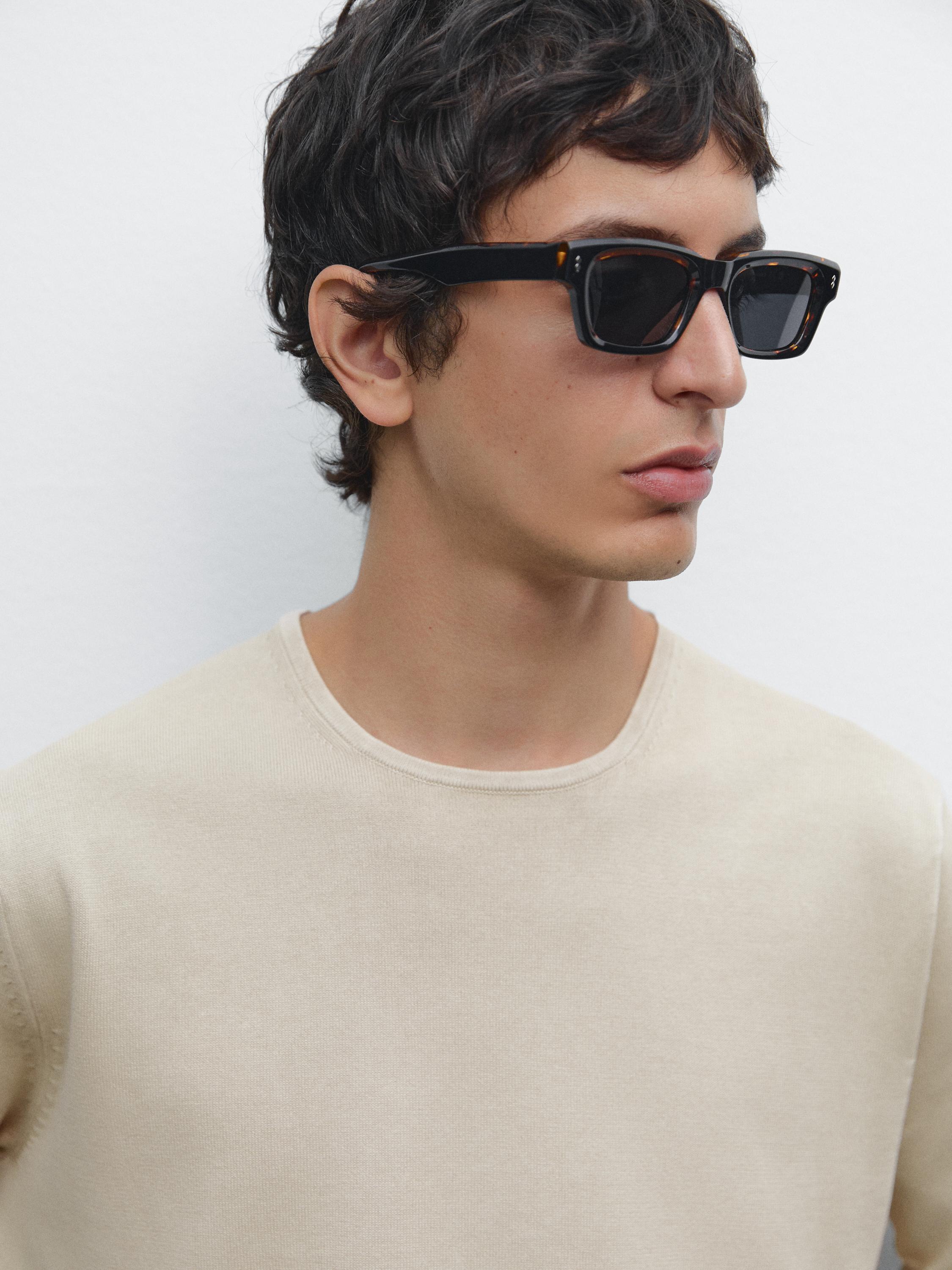 100% cotton fine knit sweater