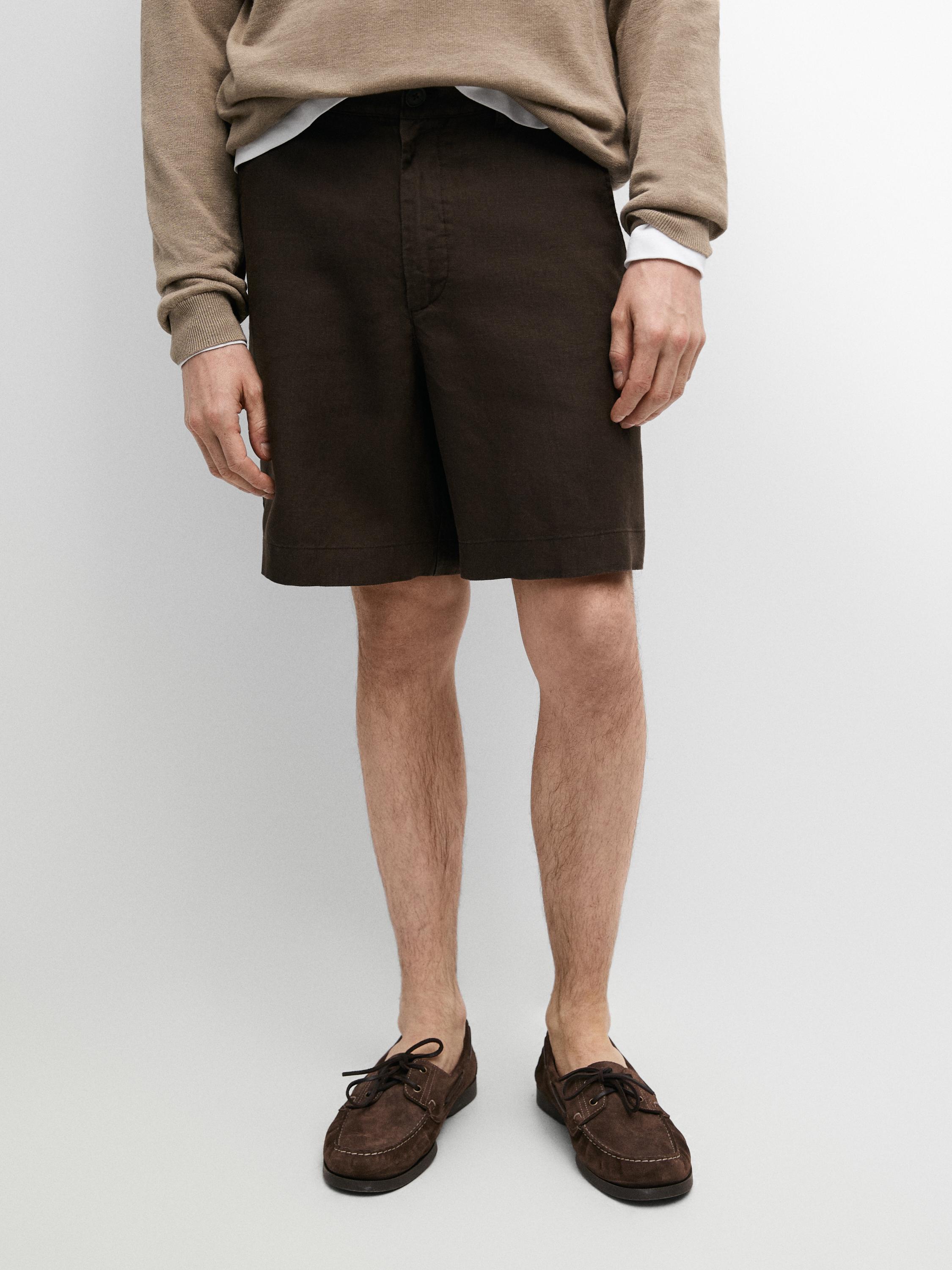 Bermuda 100% lino total look