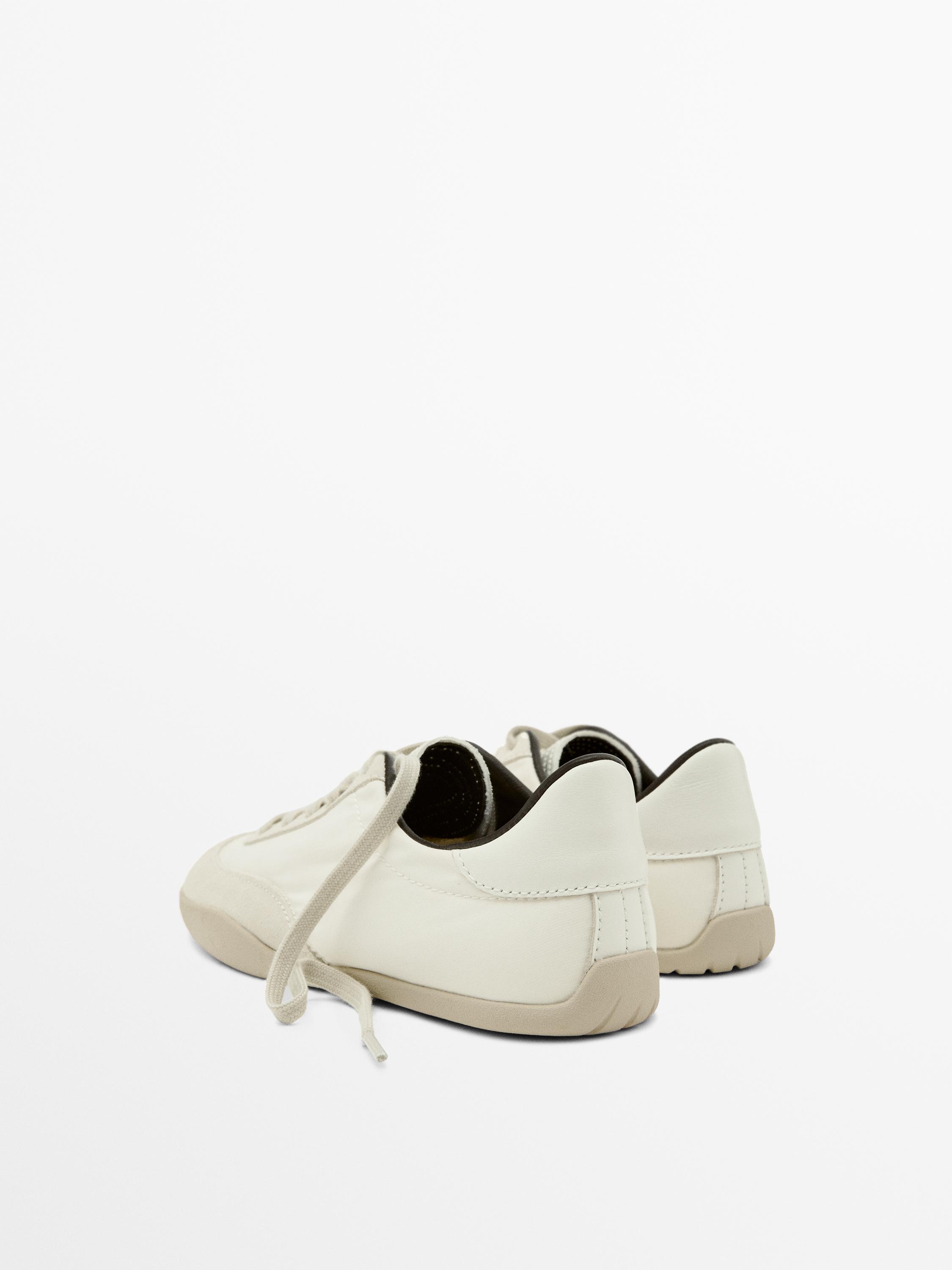 Contrast trainers — Multicolored