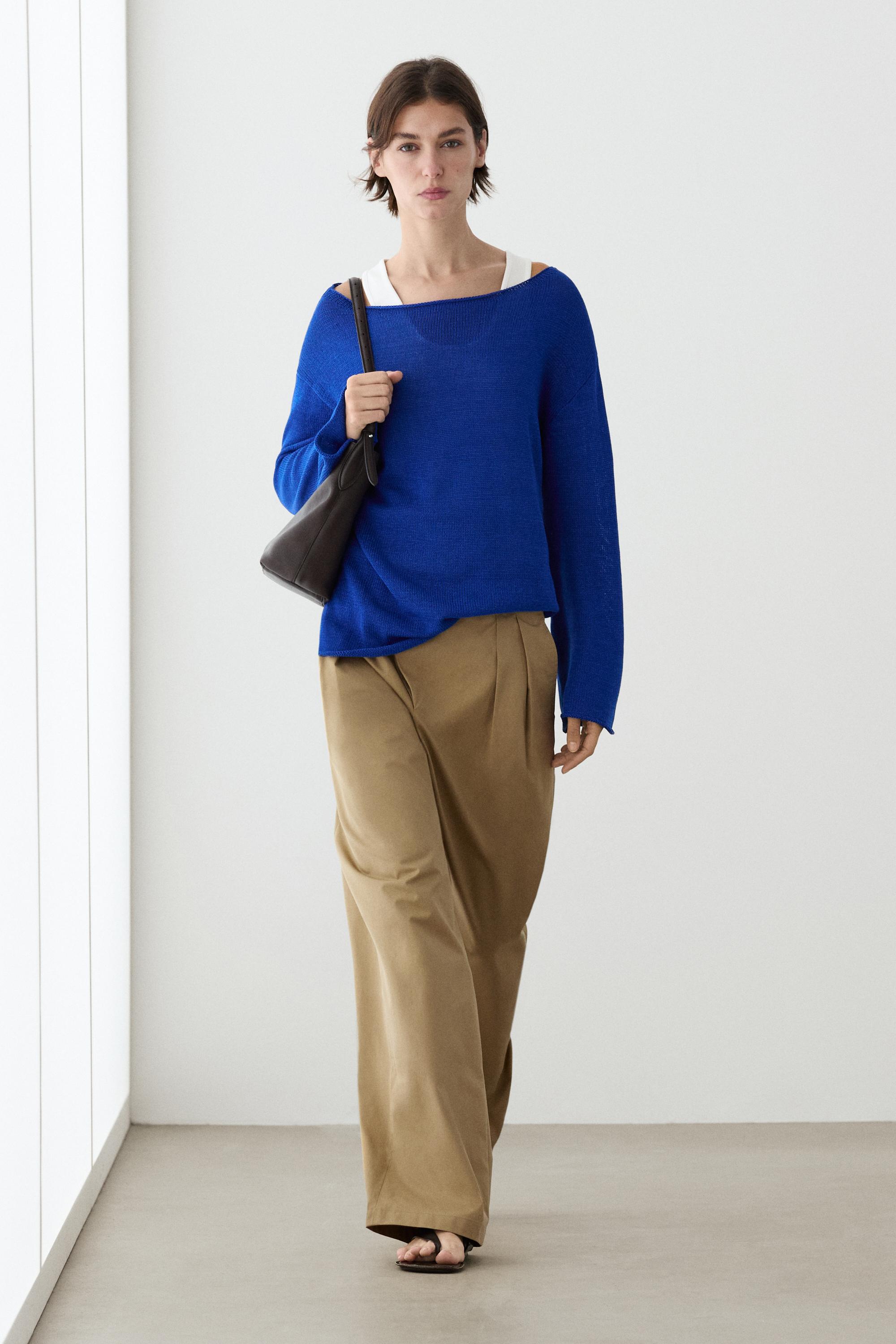100% mercerised cotton sweater