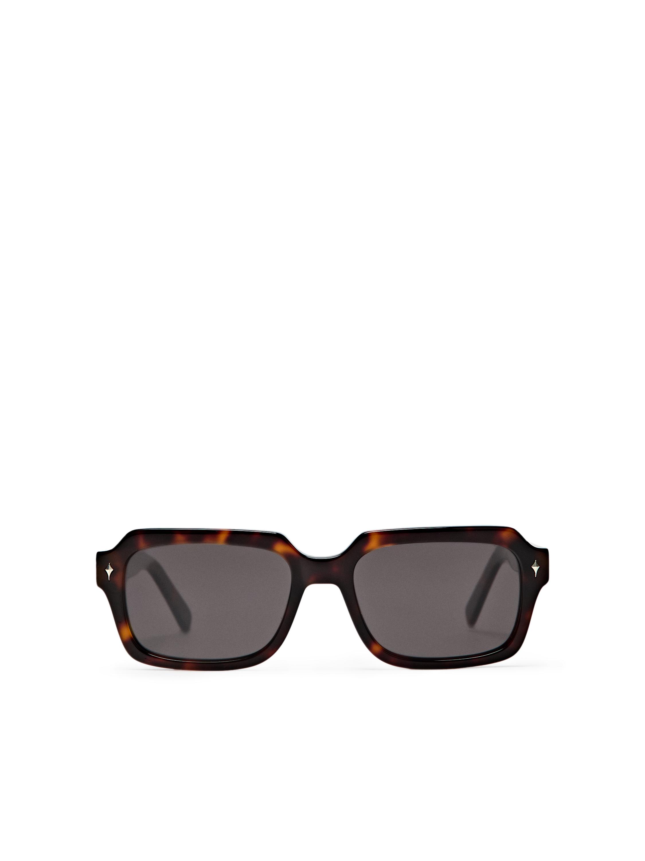 Rectangular sunglasses — BROWN