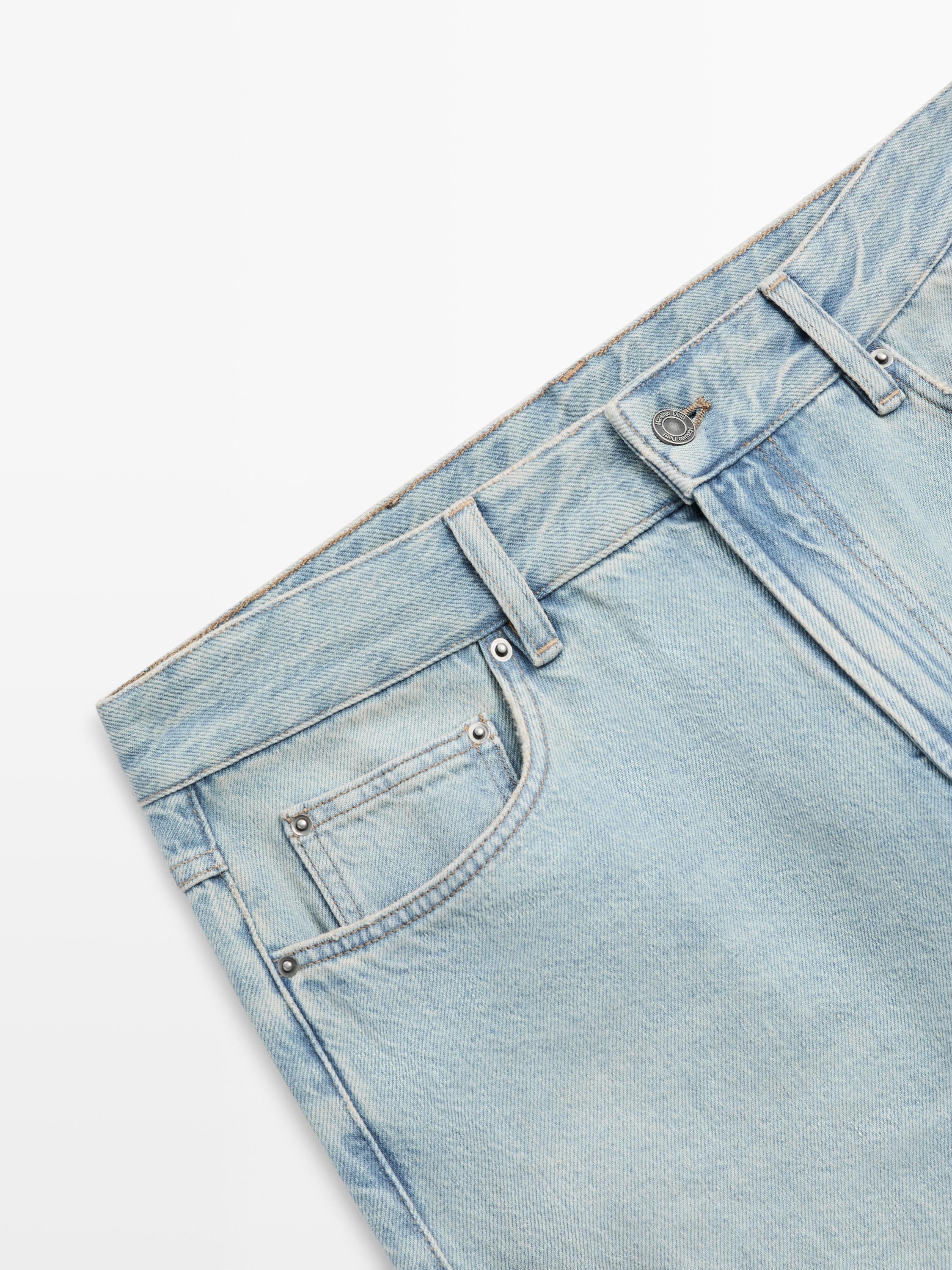 Wide-leg jeans — Light Blue