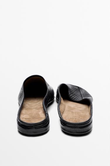 Soft leather mules - STUDIO — BLACK 5
