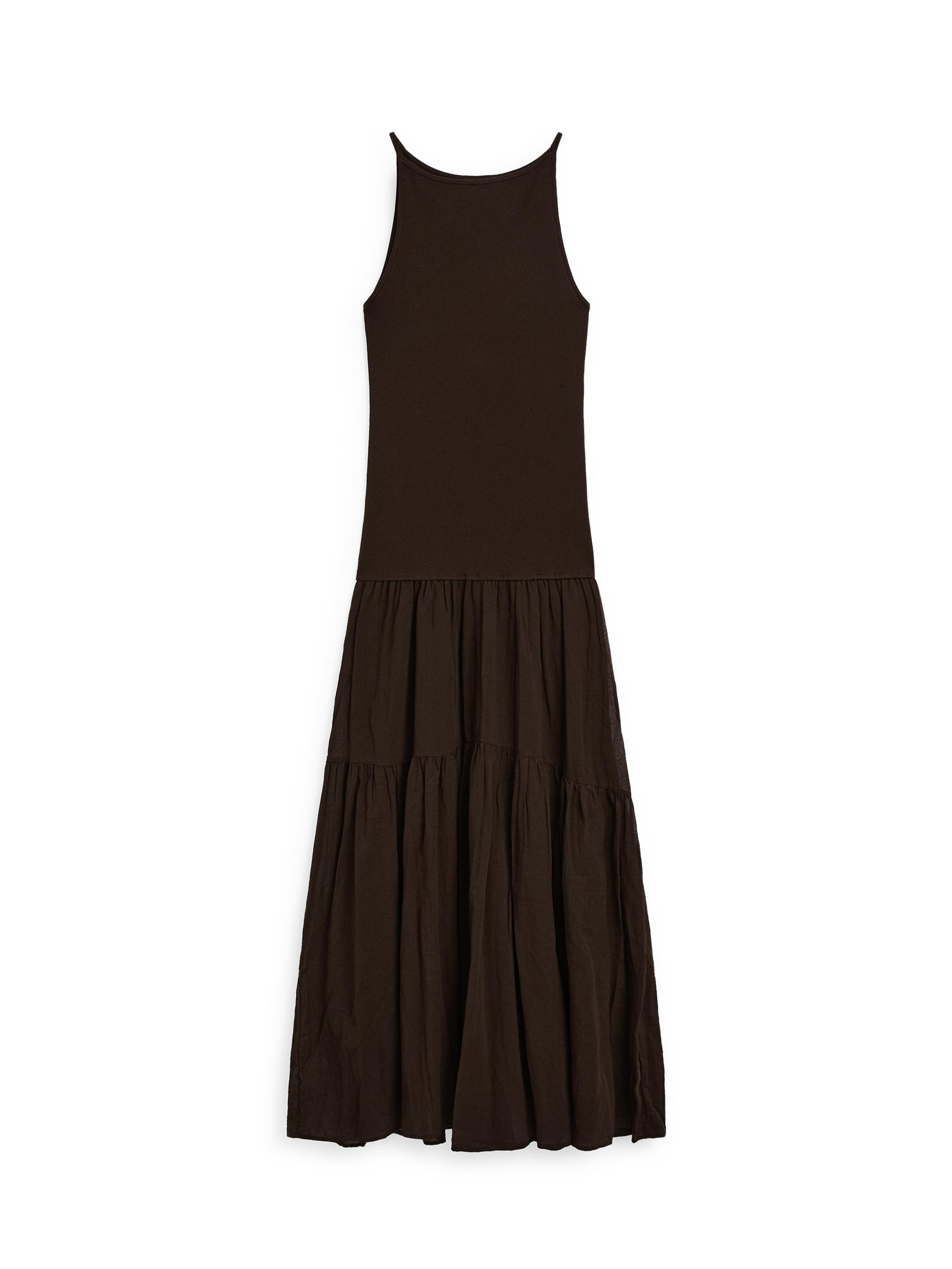 【Massimo Dutti】Long strappy cotton blend dress Massimo Dutti | Dresses | Nwt Massimo Dutti Long Blue