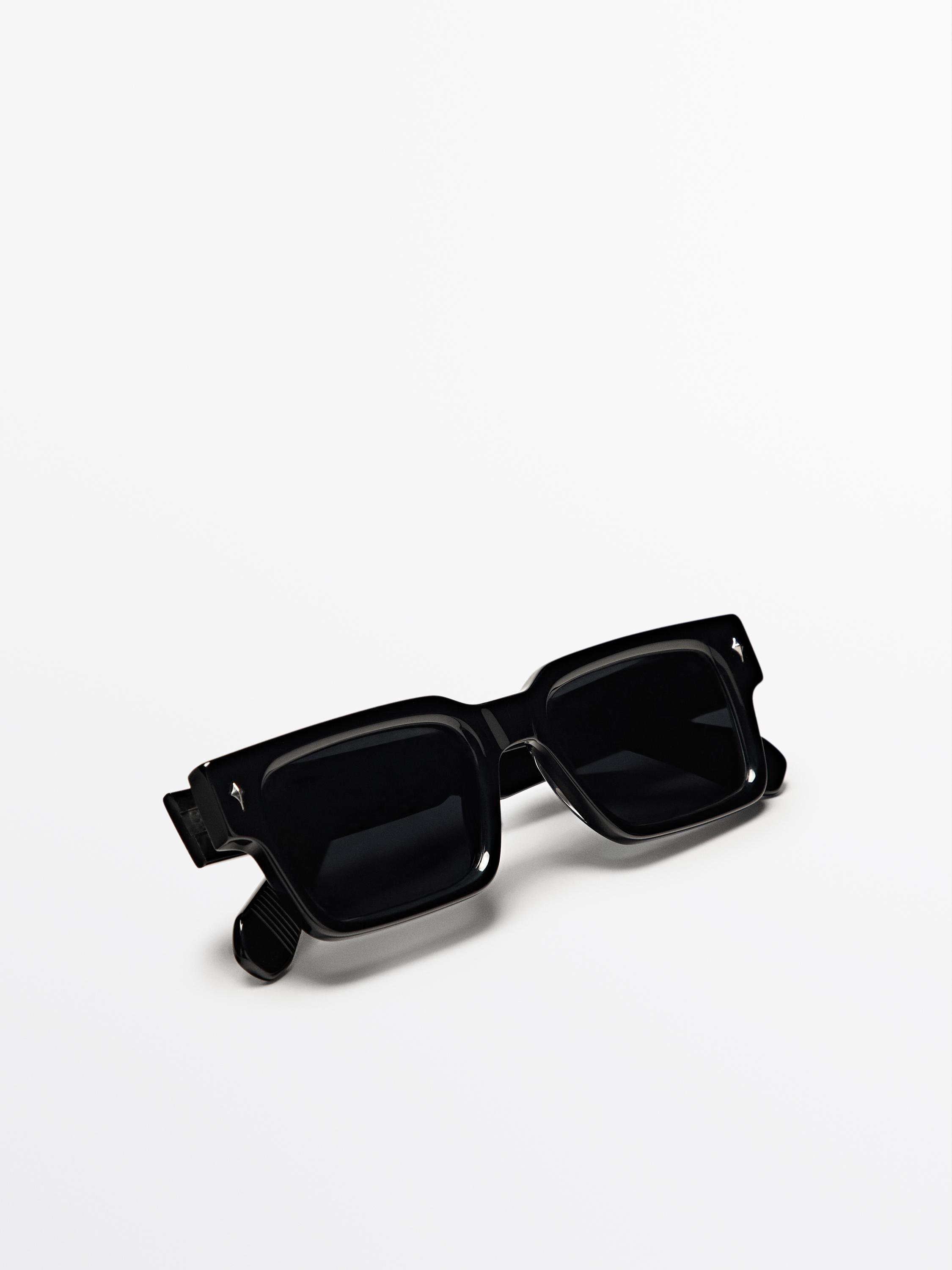 Rectangular sunglasses