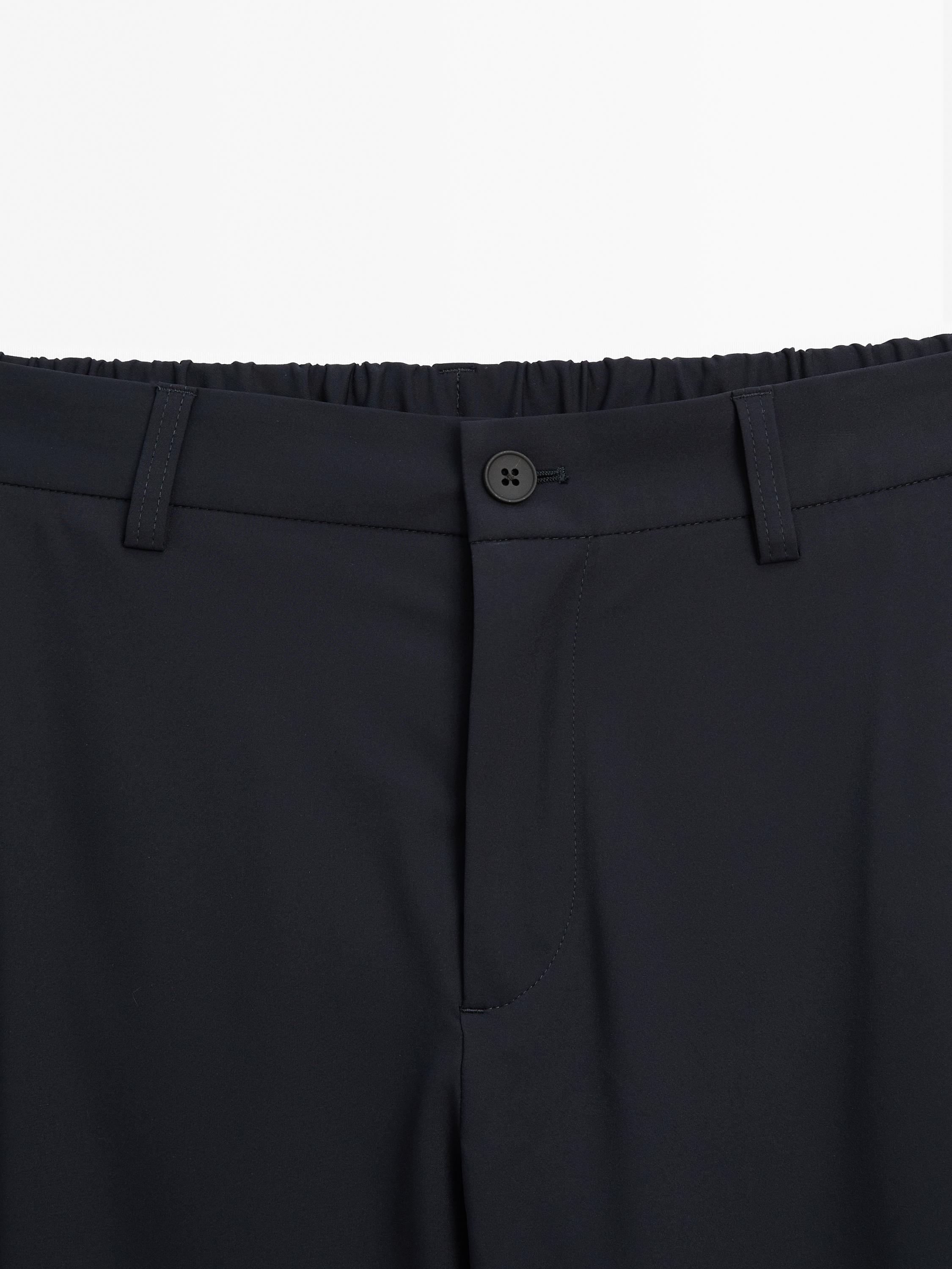 Regular-fit technical trousers