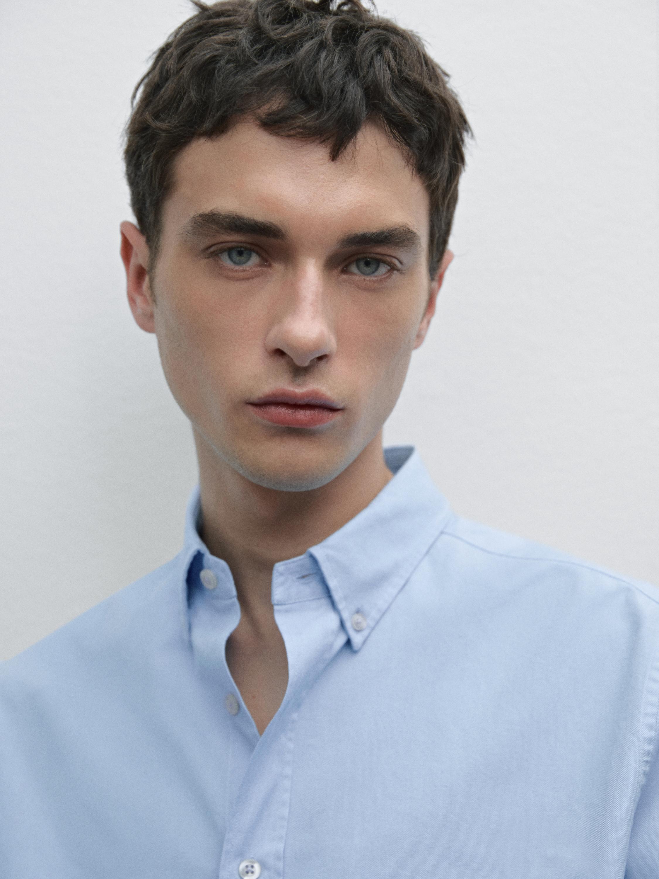 100% cotton Oxford shirt