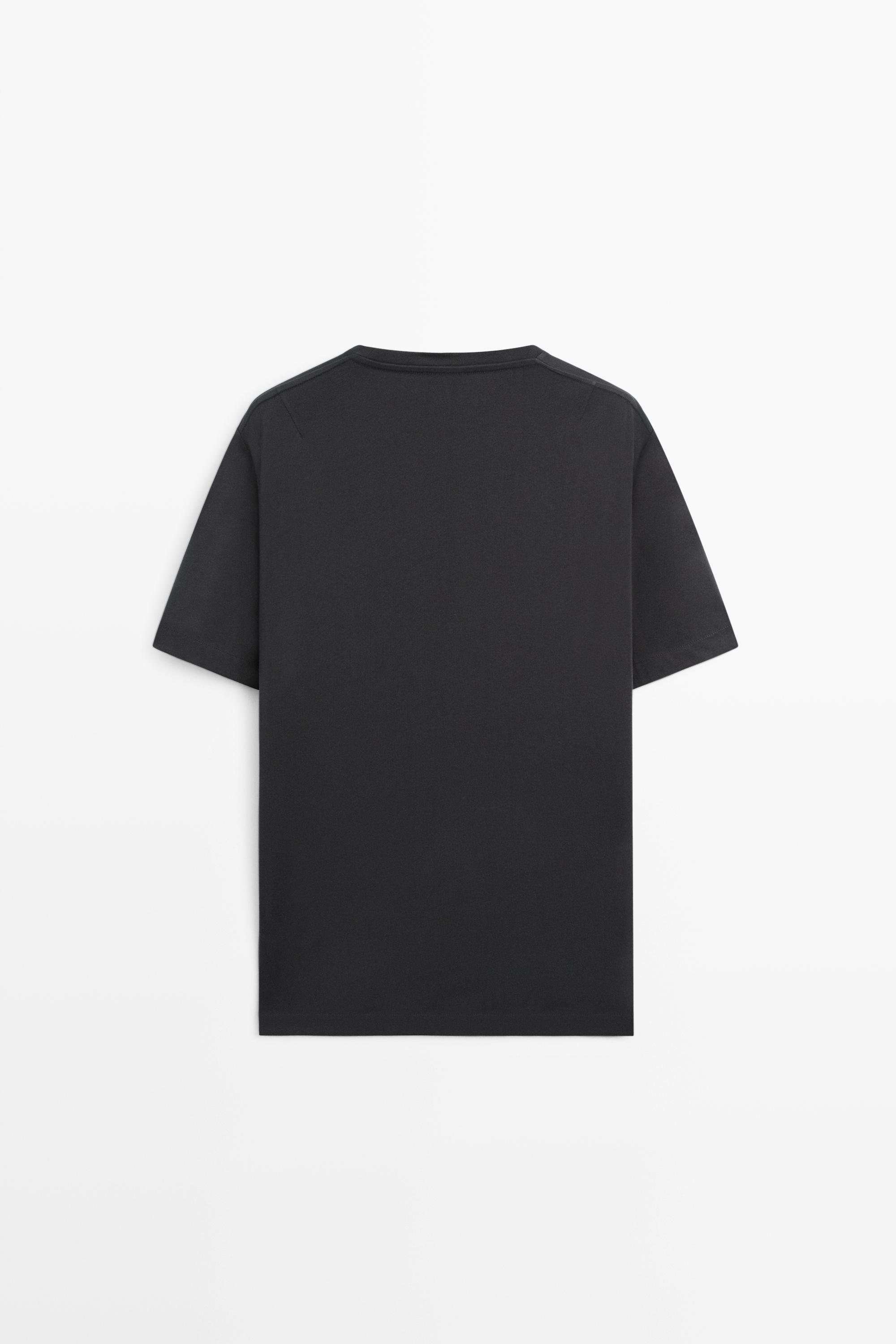 100% cotton short-sleeve T-shirt — LEAD