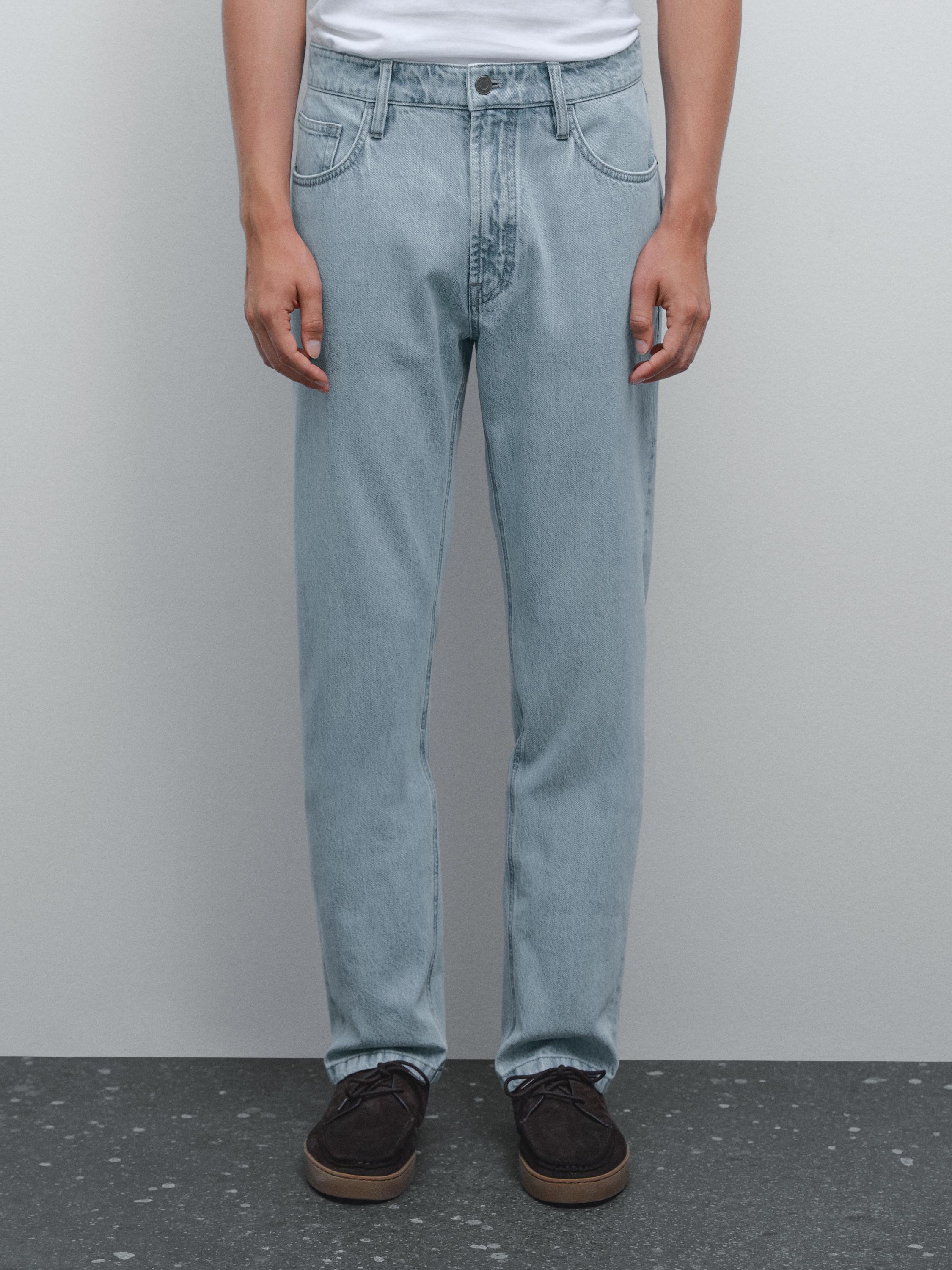 Tapered fit jeans