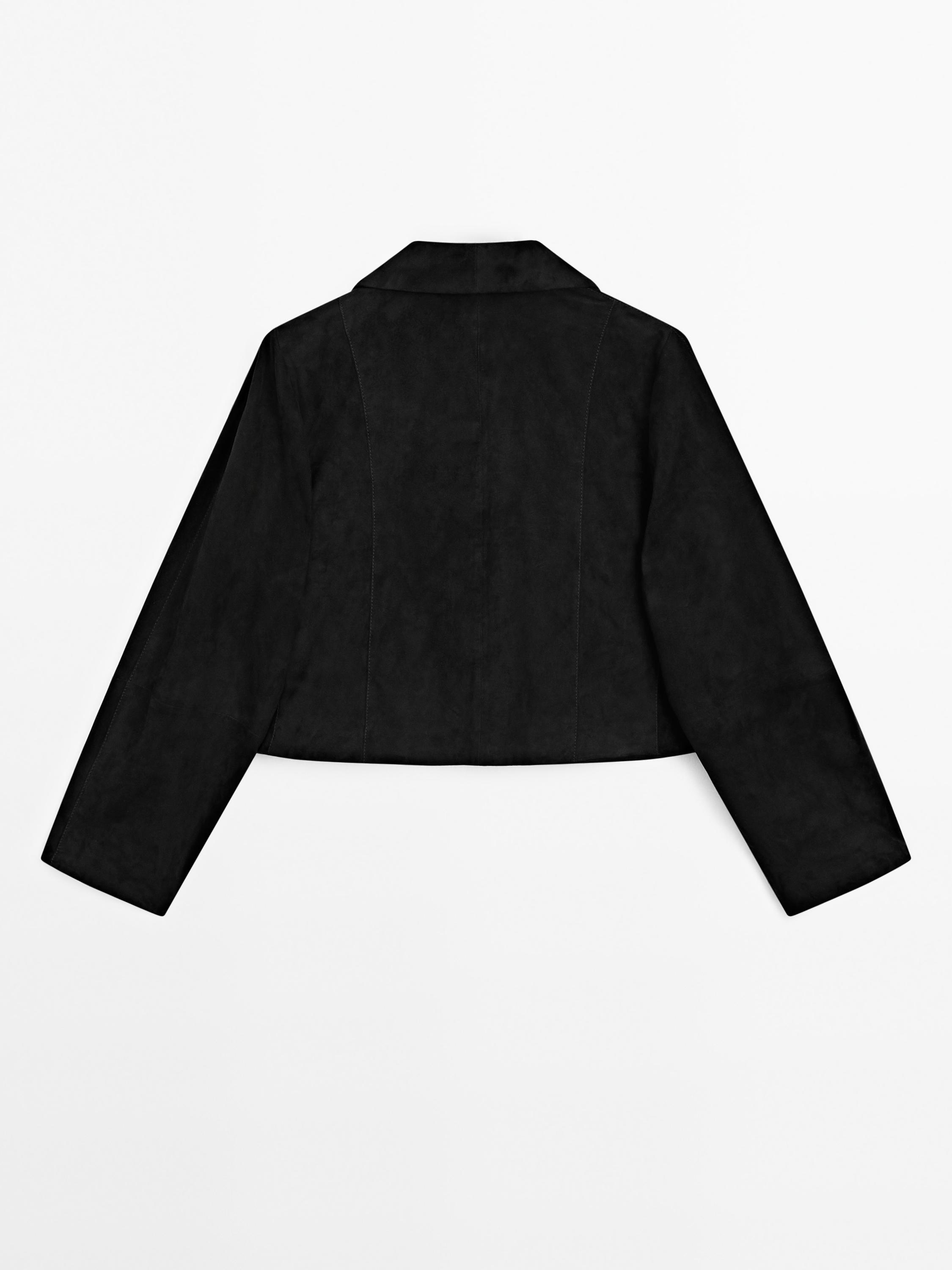 Short suede leather jacket - Limited Edition