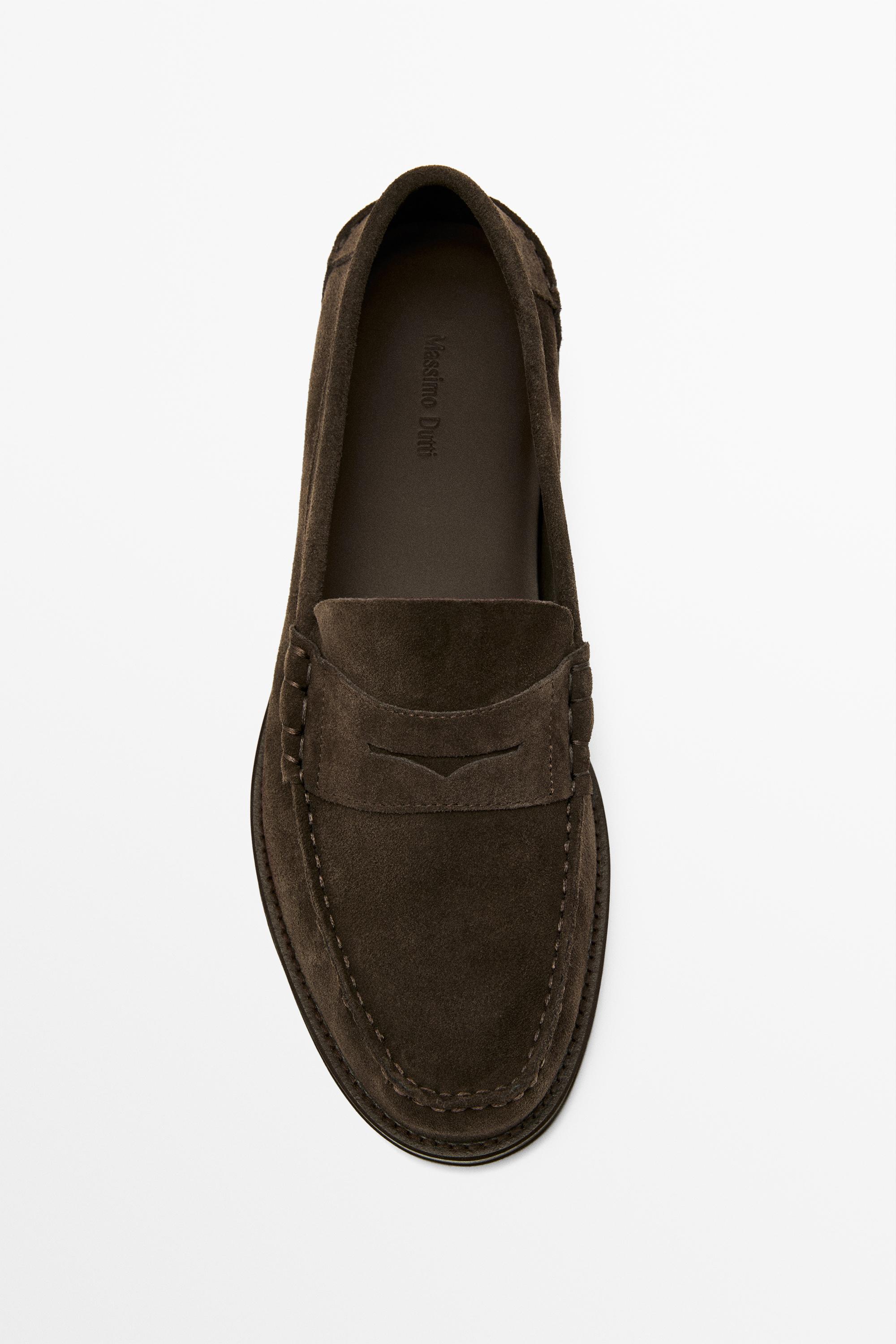 Penny loafers — BROWN
