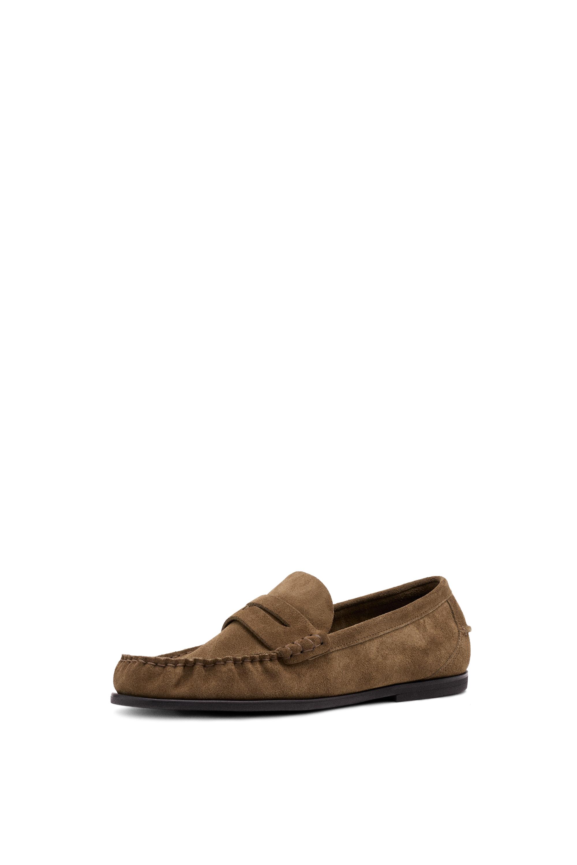 Soft leather penny loafers — OCHRE