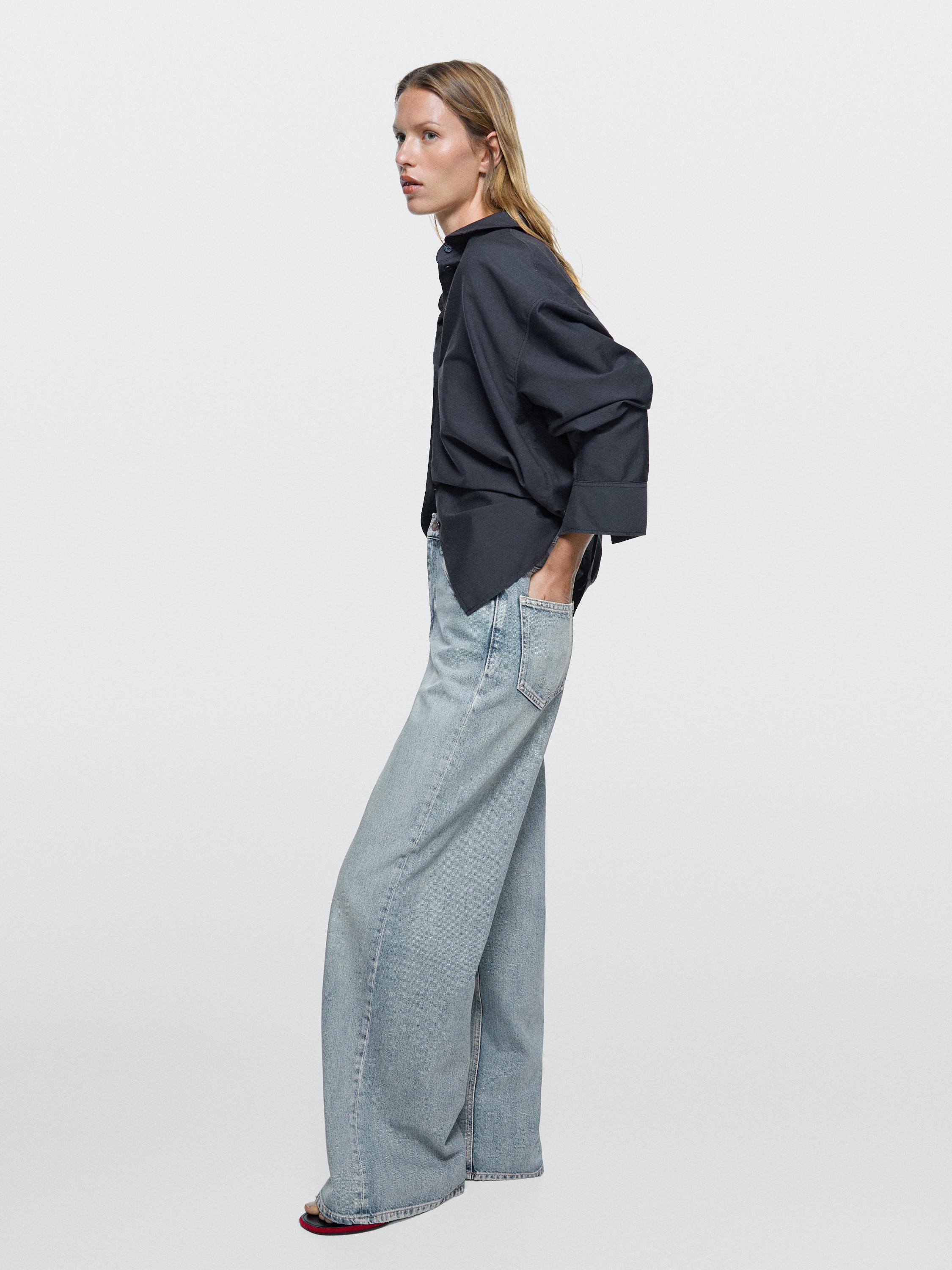 Wide-leg jeans — Light Blue