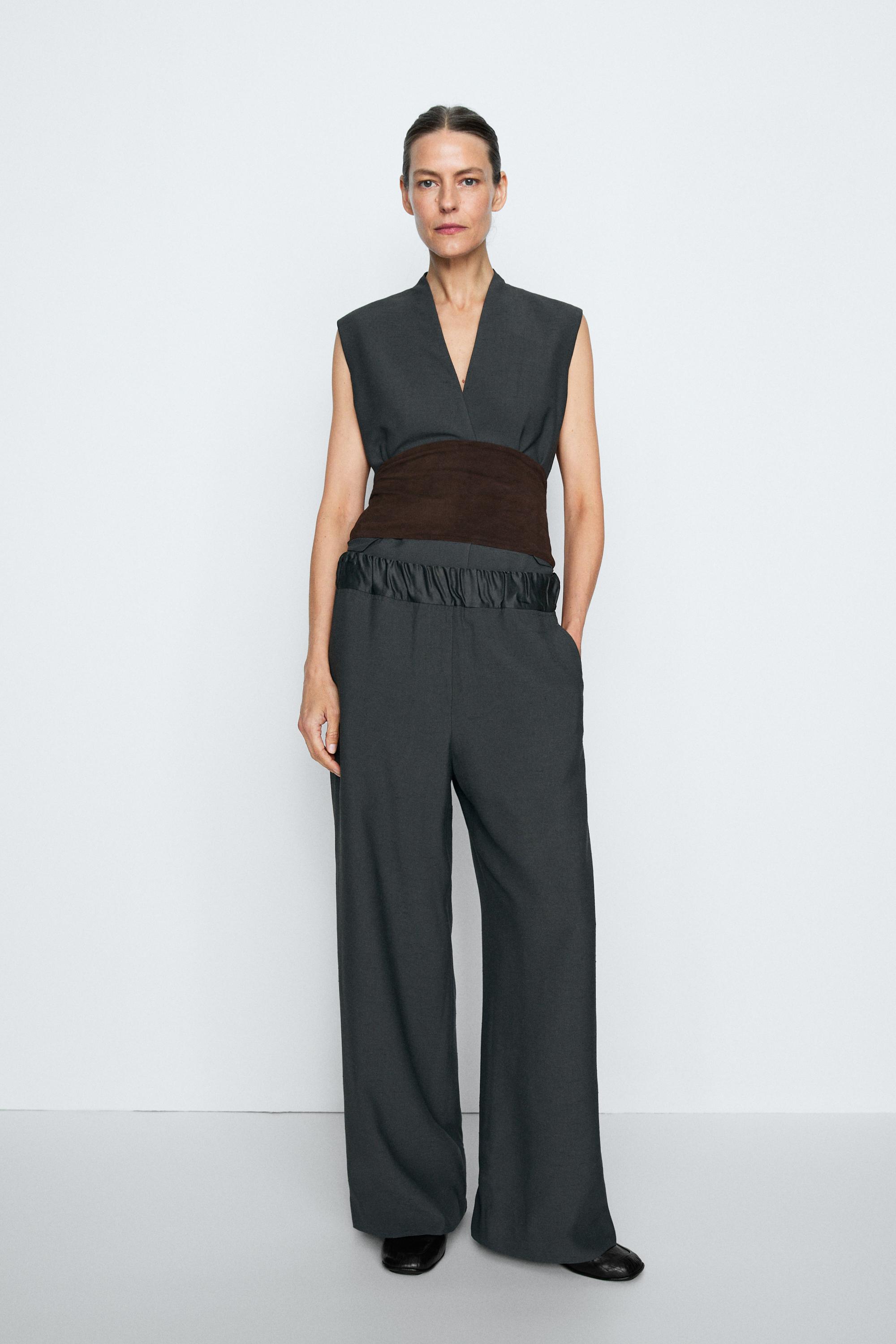 Studio total look elasticated pants