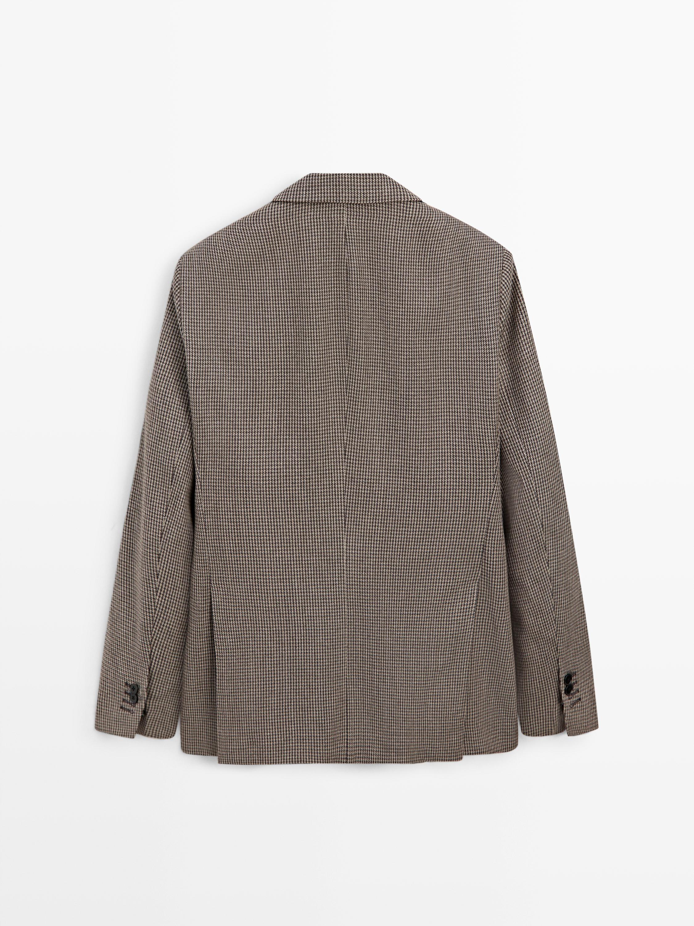 Americana pato de gallo con lana