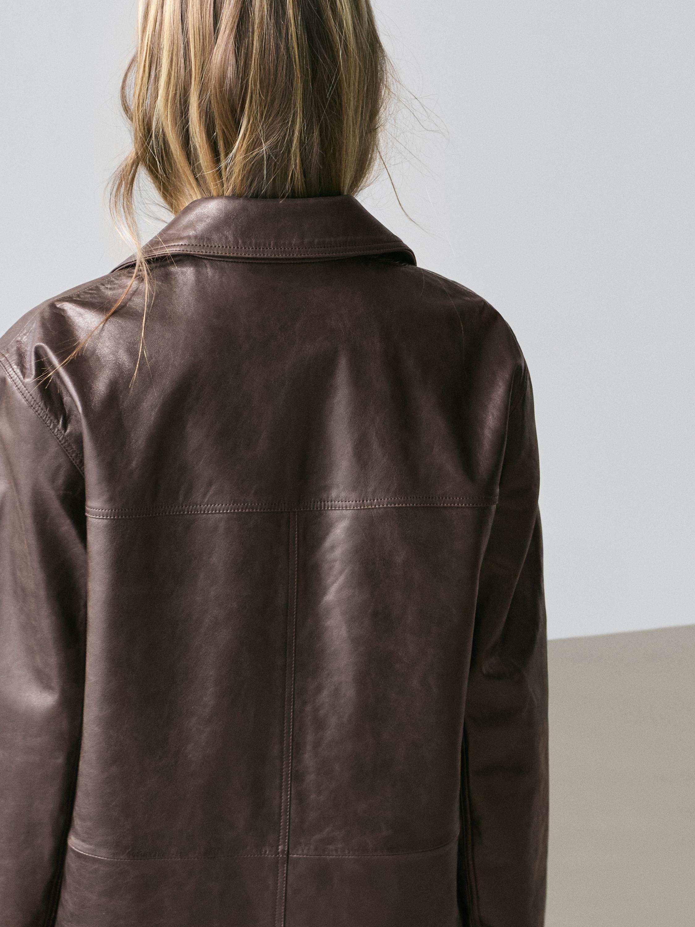 NAPPA LEATHER JACKETS - Massimo Dutti - CA