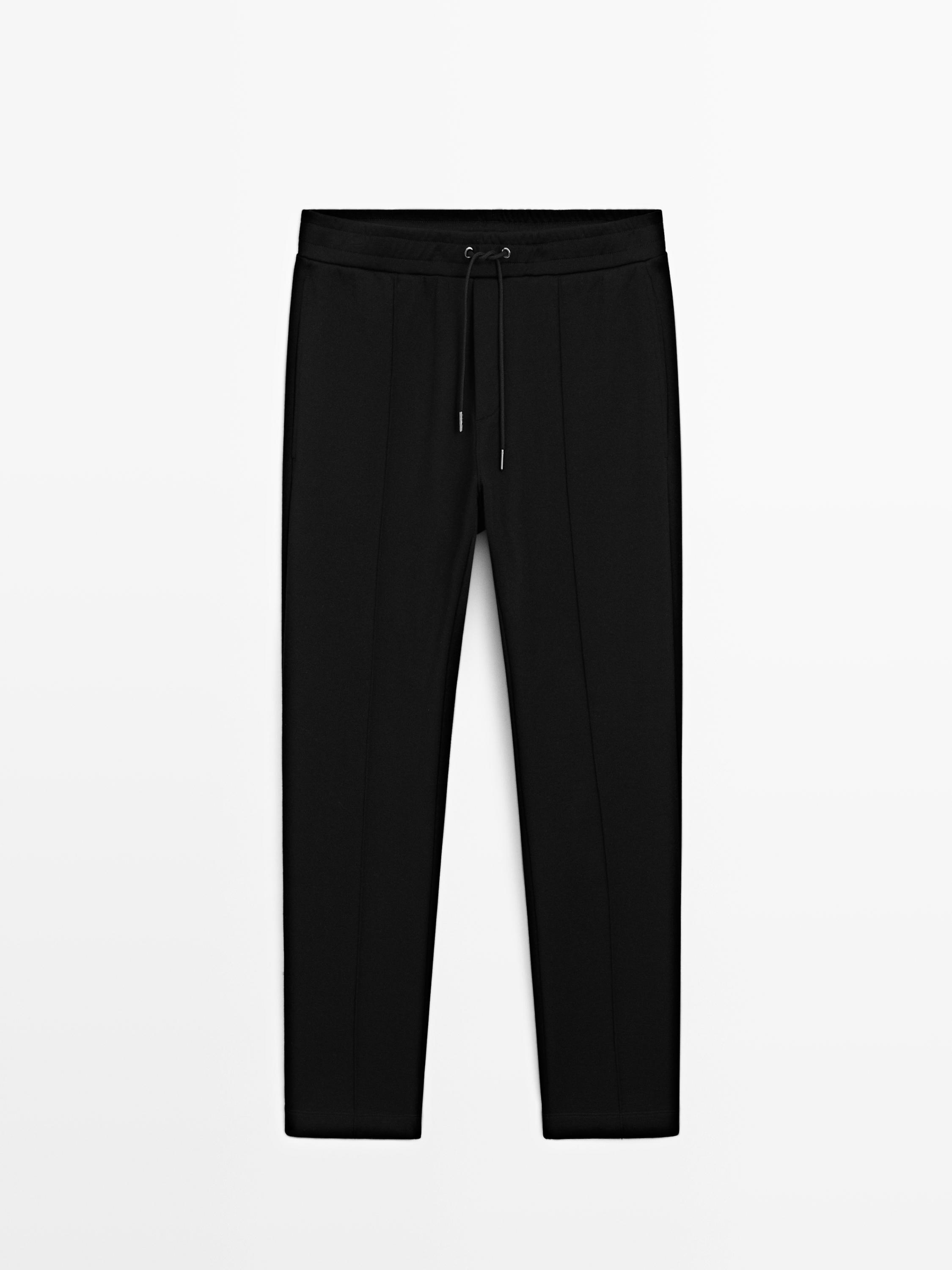 بنطلون رياضي من القطن المخلوط