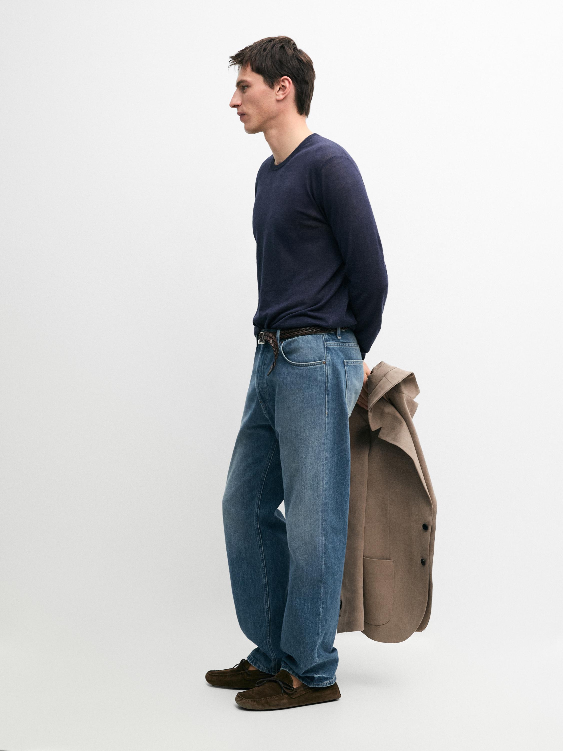 Straight-leg jeans — INDIGO