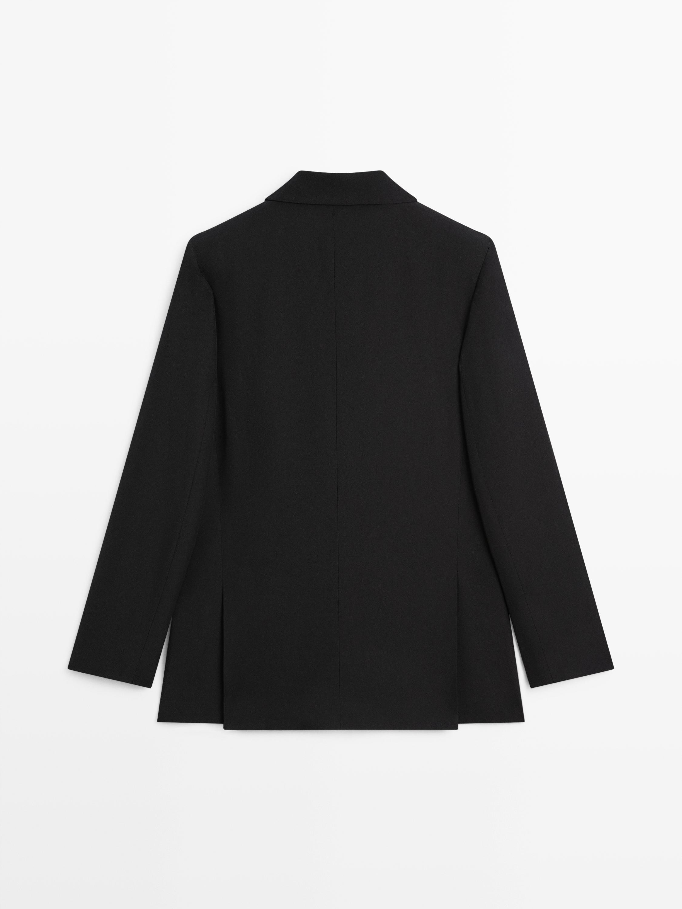 Veste de tailleur en crêpe