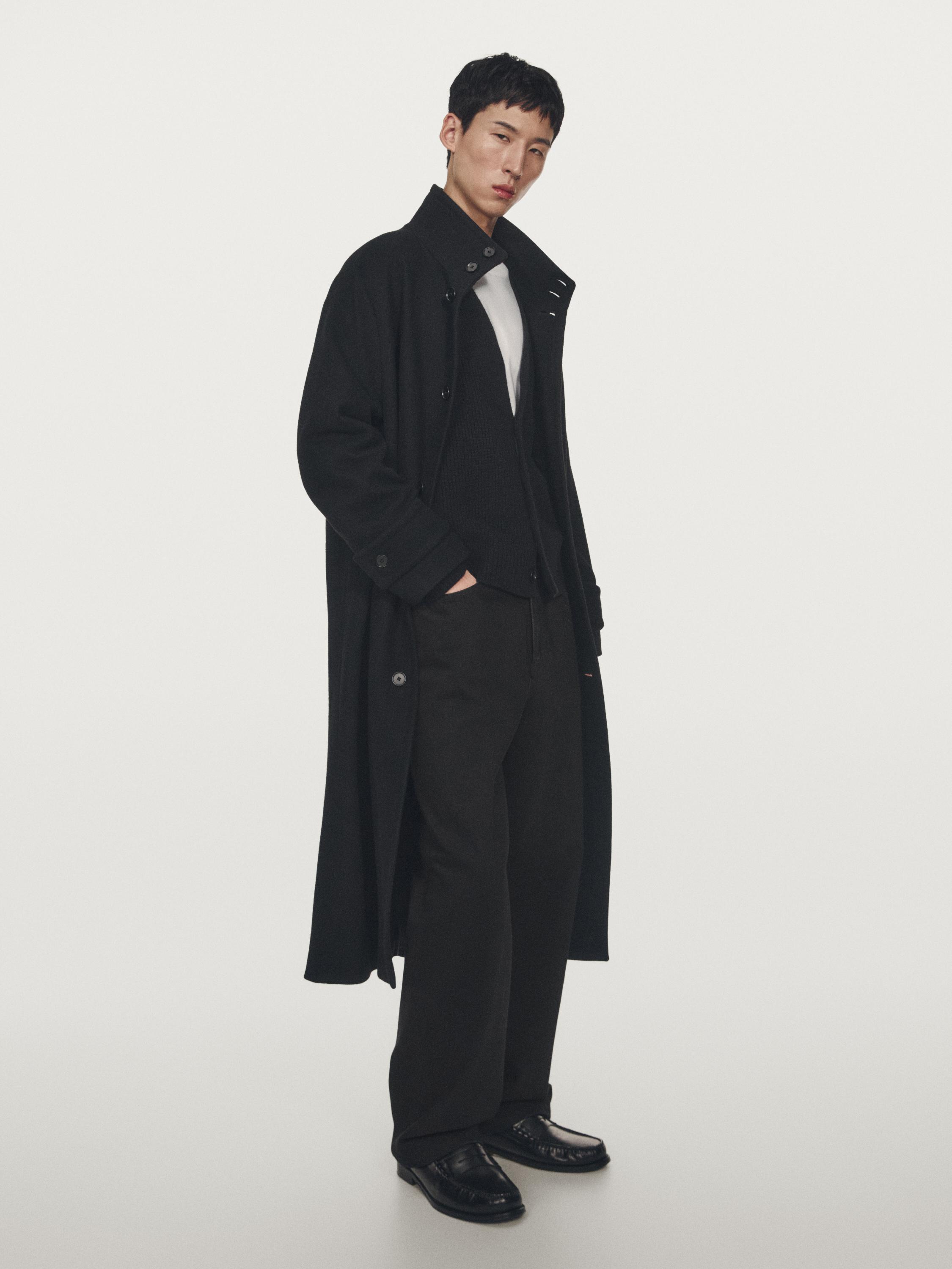 와이드 레그 데님 팬츠