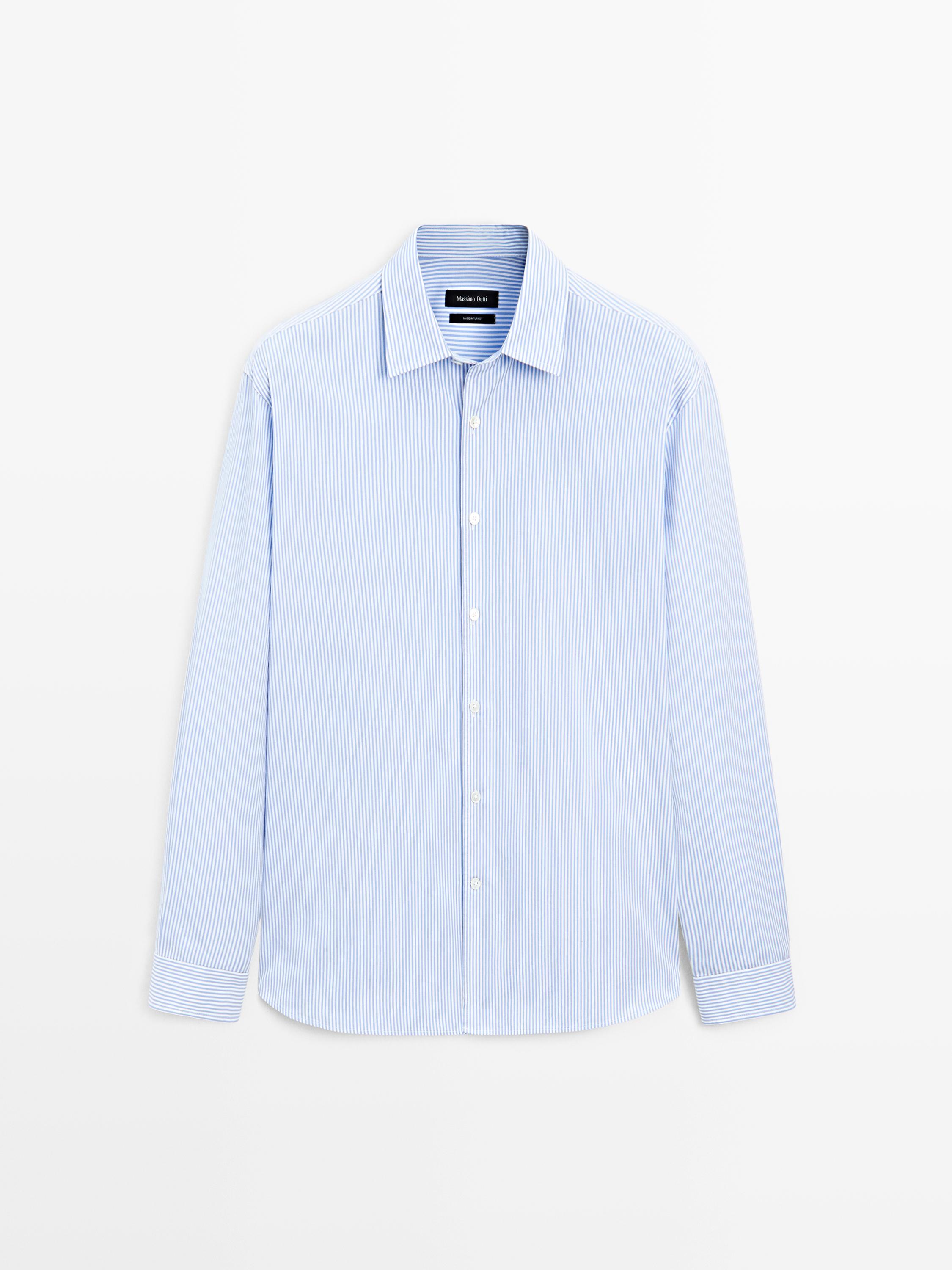 Camisa regular fit 100% algodón