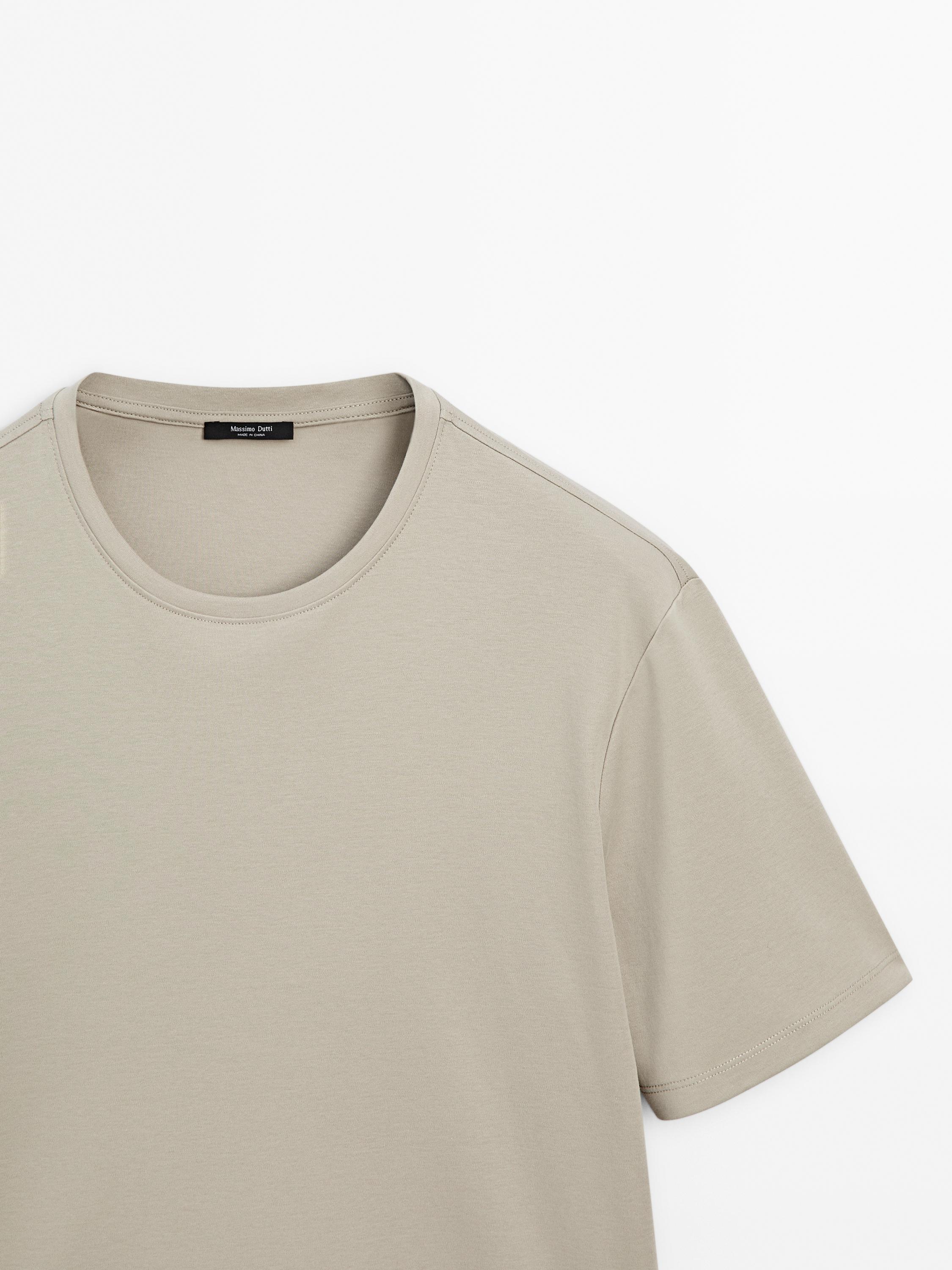 100% mercerised cotton T-shirt