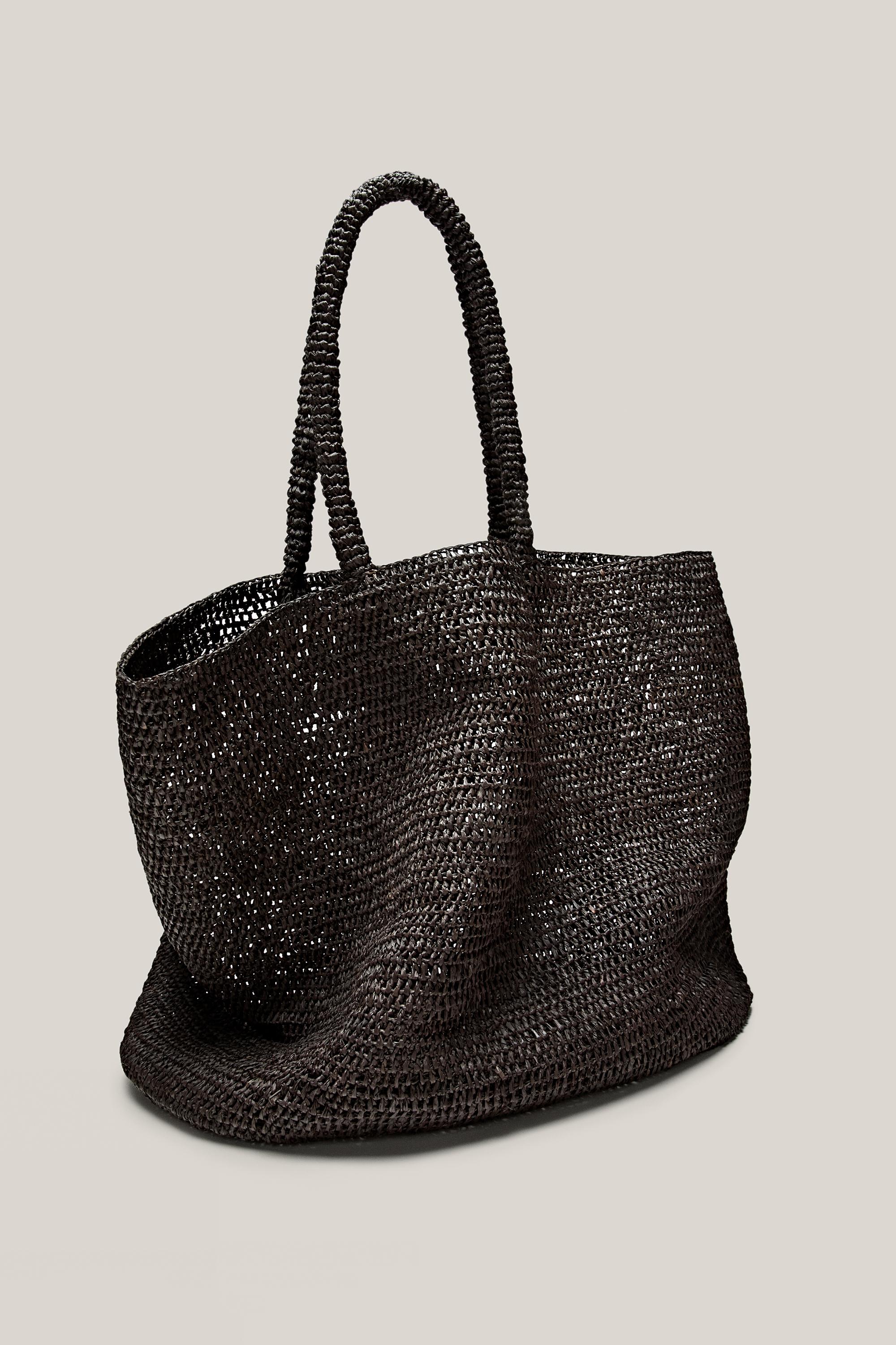 Maxi tote torba 100% rafija - LIMITED EDITION SMEĐA 4