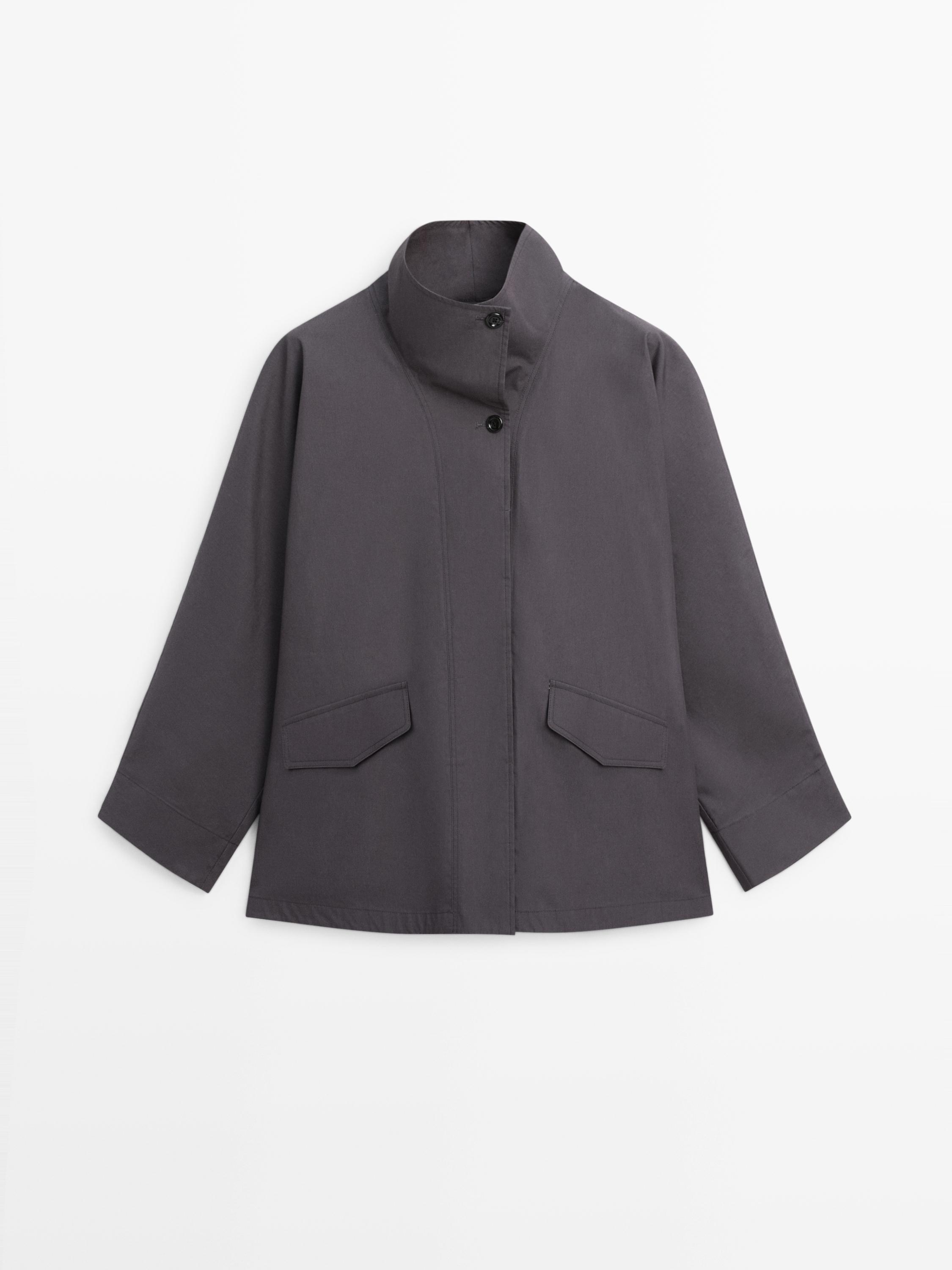 Chaqueta capa corta algodón