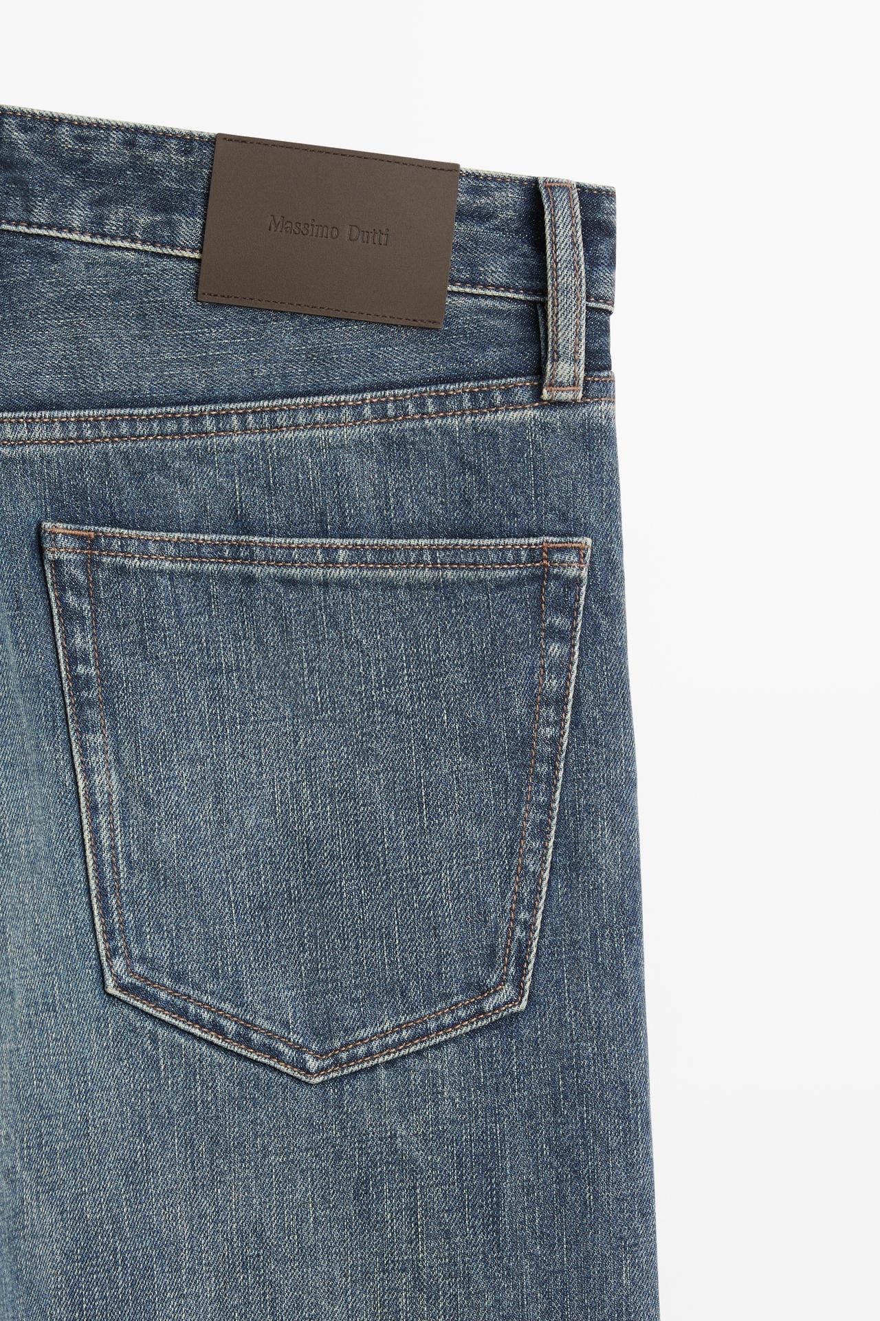 Selvedge fit jeans — MEDIUM BLUE