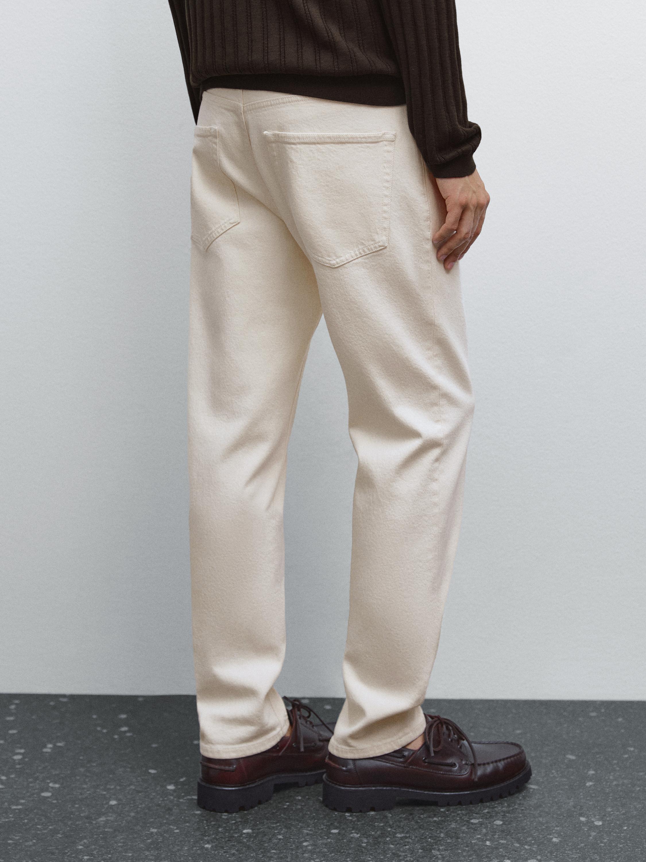 Tapered fit jeans