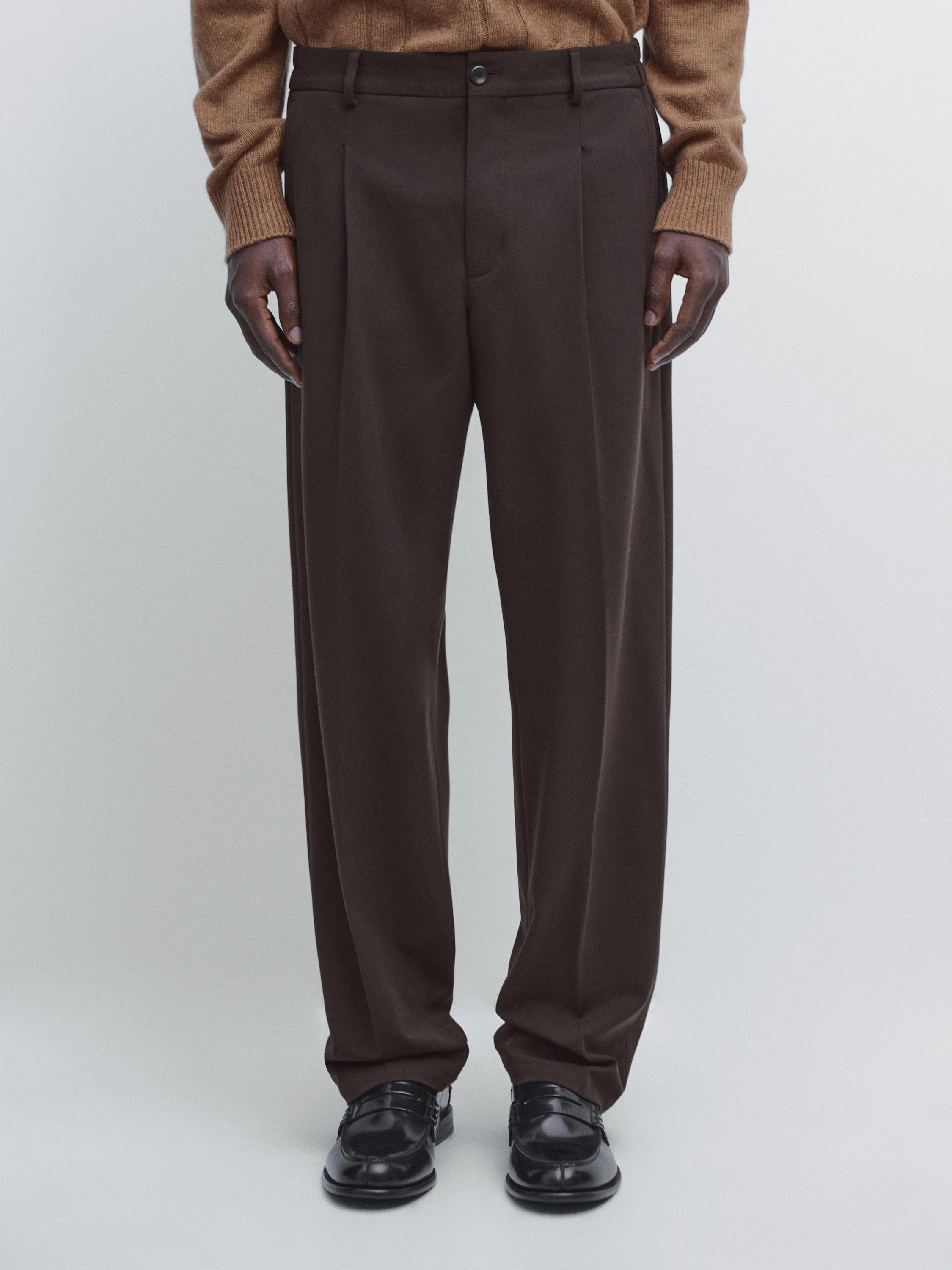 Pantalons pinces relaxed fit