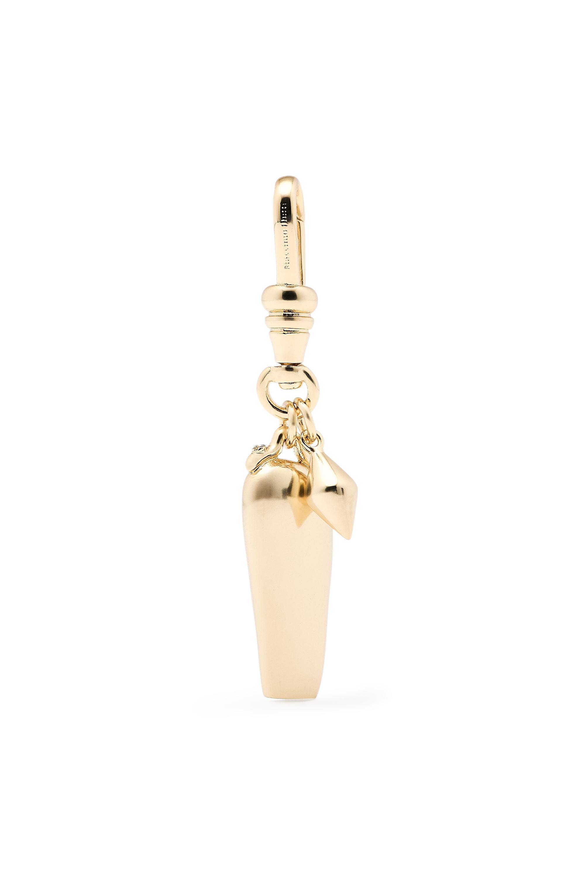 Elongated charm pendant — GOLDEN