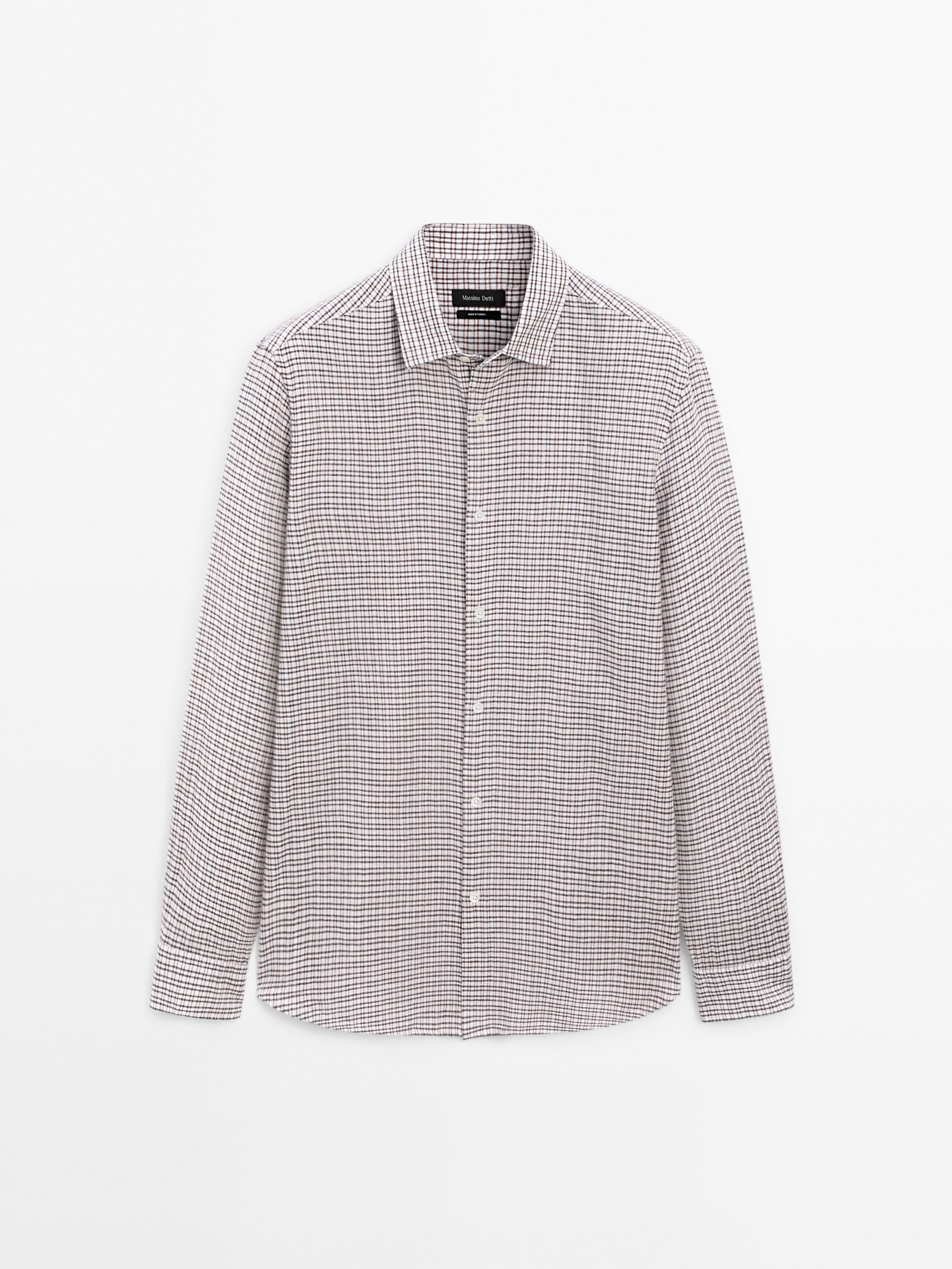 Regular-Fit-Hemd mit Karomuster