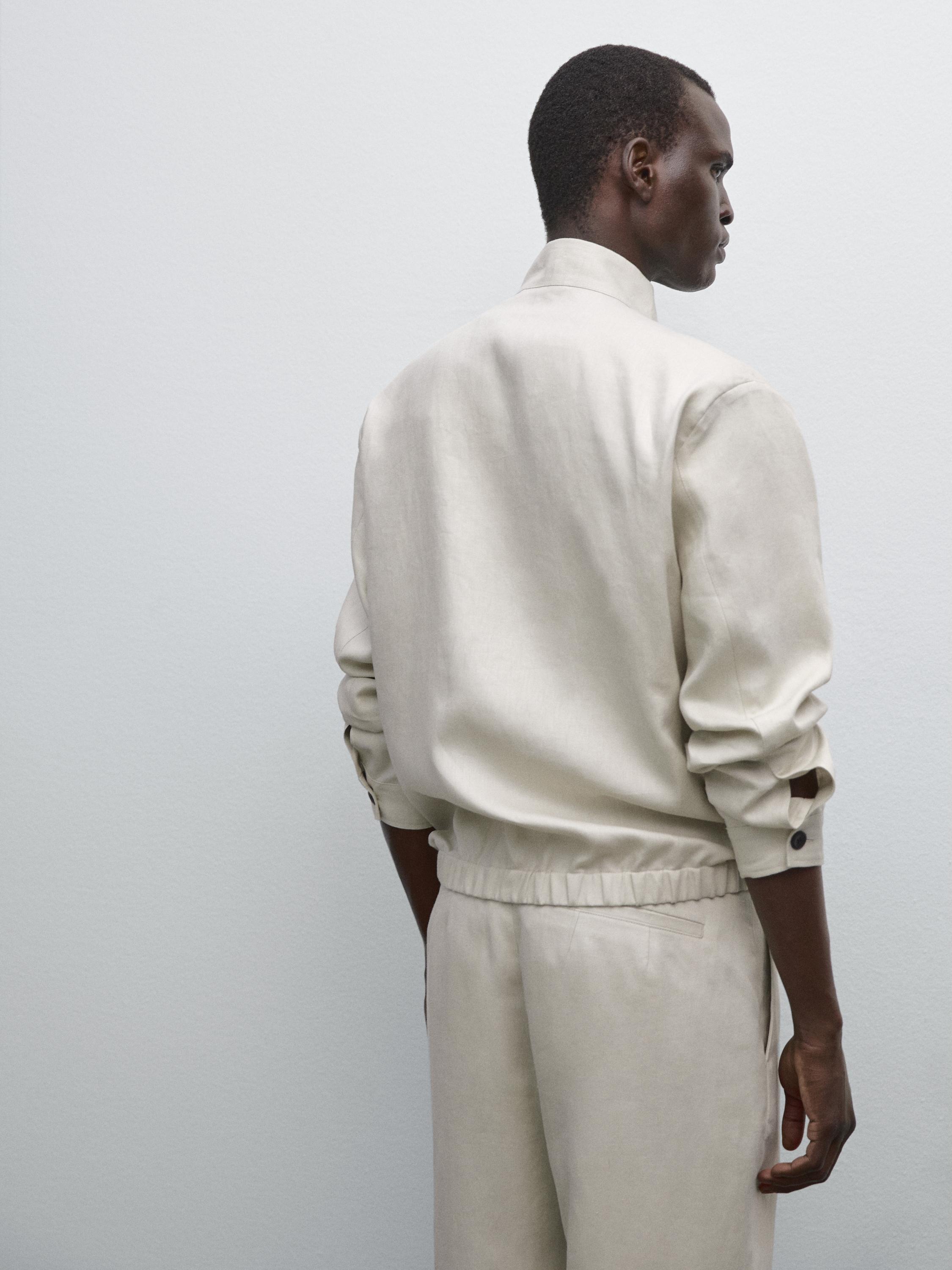 Veste légère 100 % lin